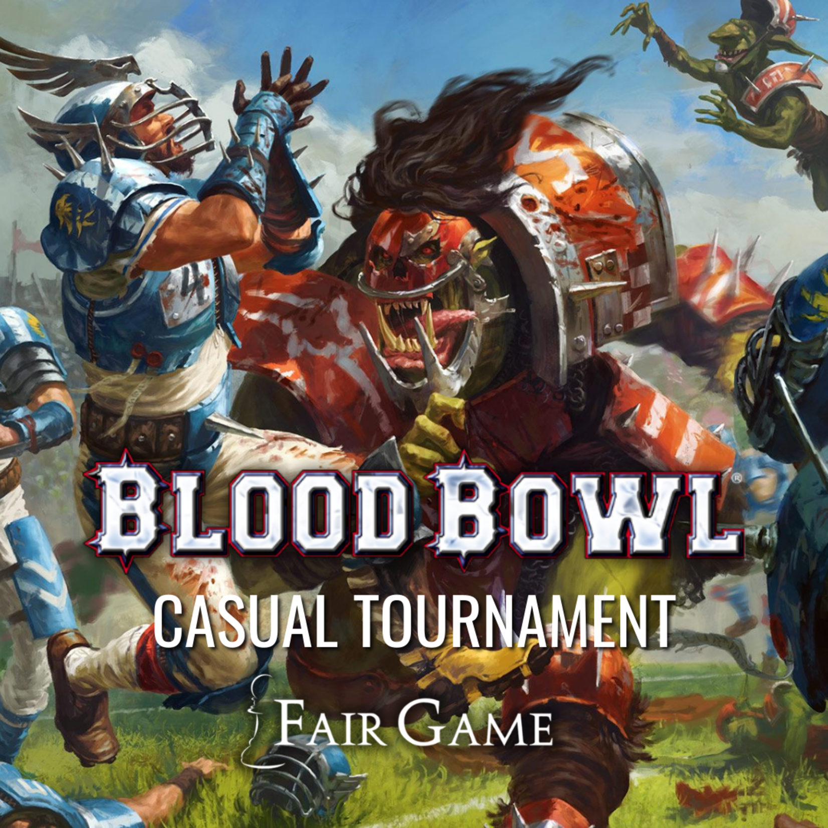 Fair Game Admission: Blood Bowl Casual Tournament - 4/12 Downers Grove (12pm)