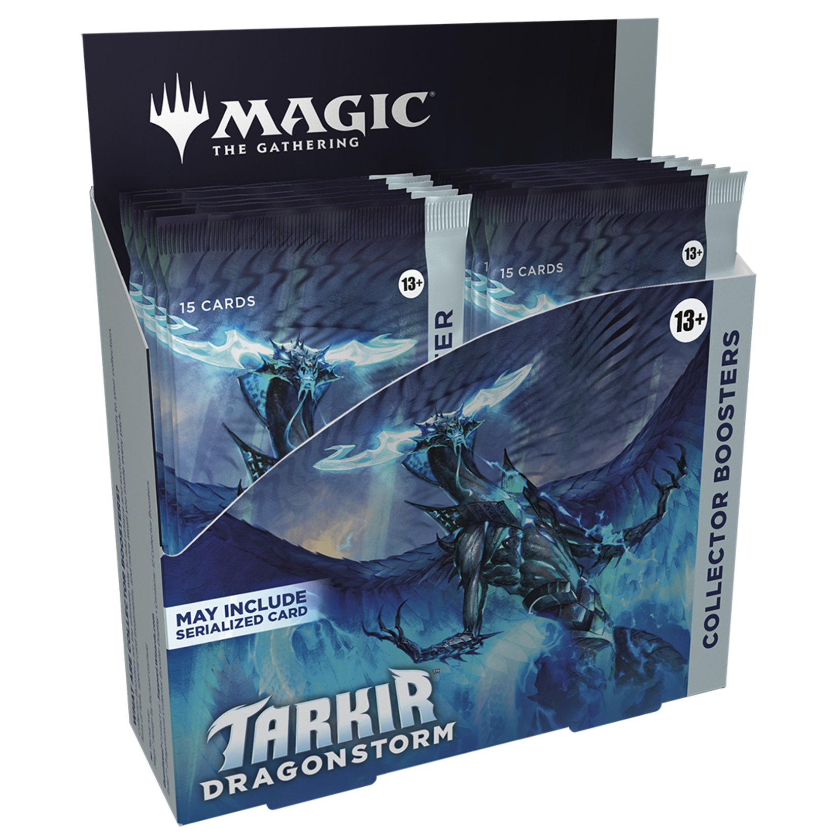 Wizards of the Coast Magic the Gathering: Tarkir: Dragonstorm - Collector Booster Box