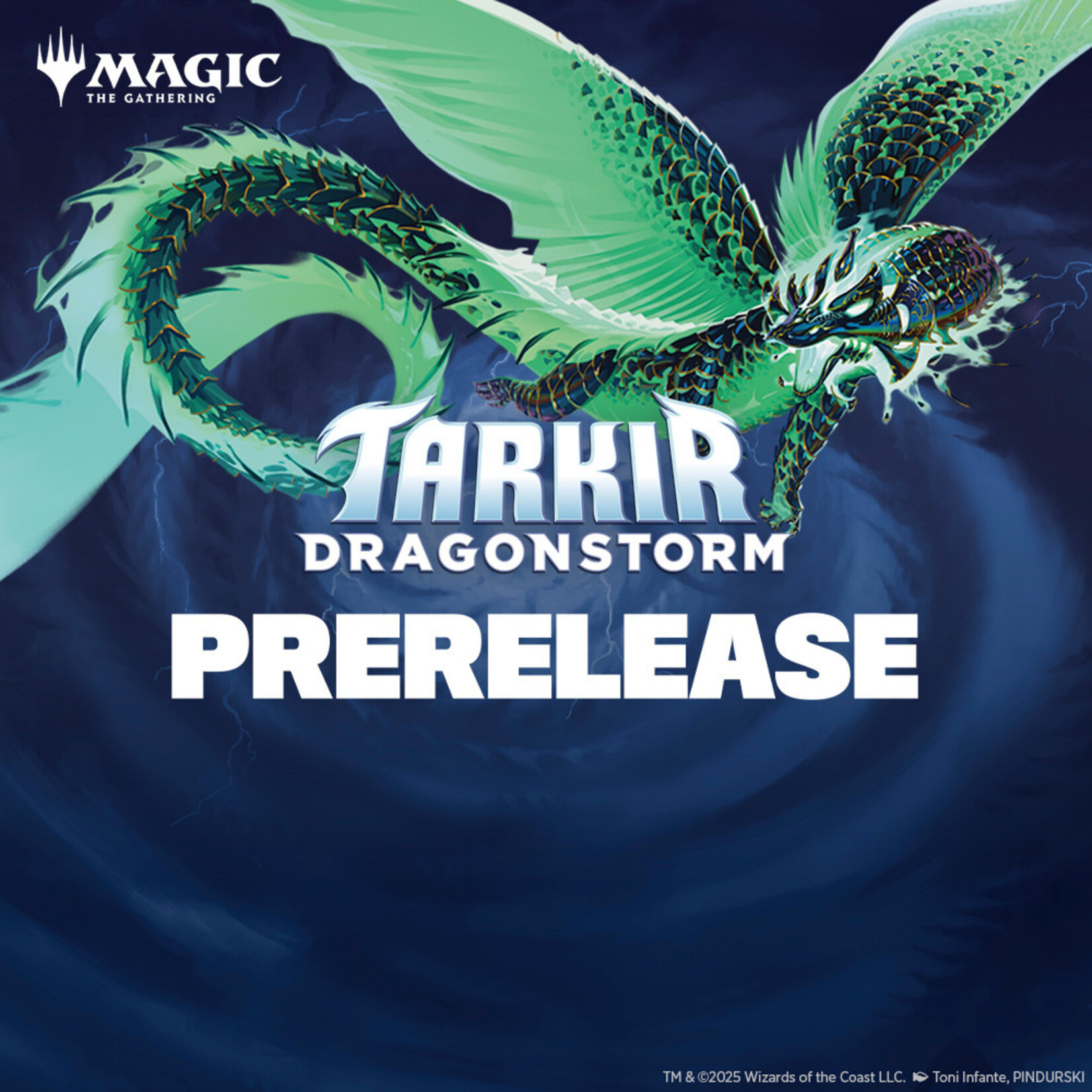 Wizards of the Coast Admission: Tarkir: Dragonstorm Sealed Prerelease - La Grange, Saturday April 5th (1:00 PM)