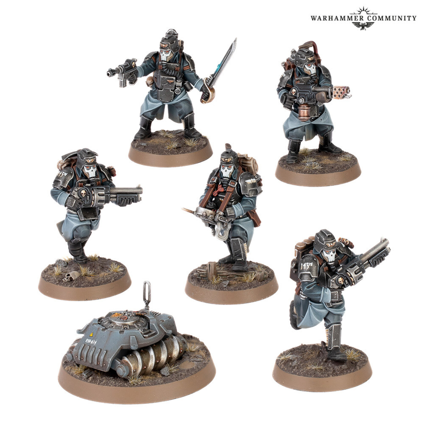 Games Workshop Warhammer 40k: Astra Militarum - Krieg Combat Engineers