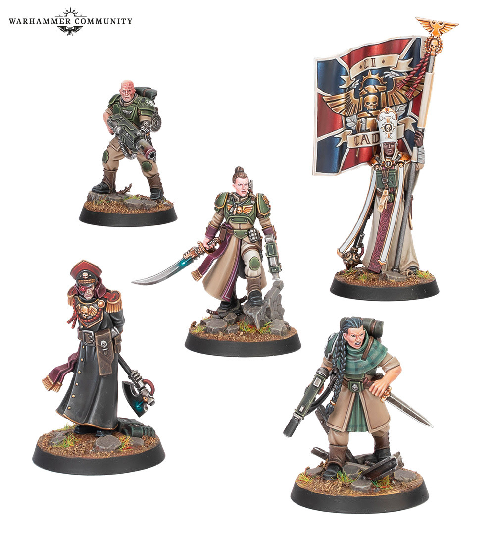Warhammer 40k – Astra Militarum : Les Rescapés De L'Enfer – Figurines Neuves