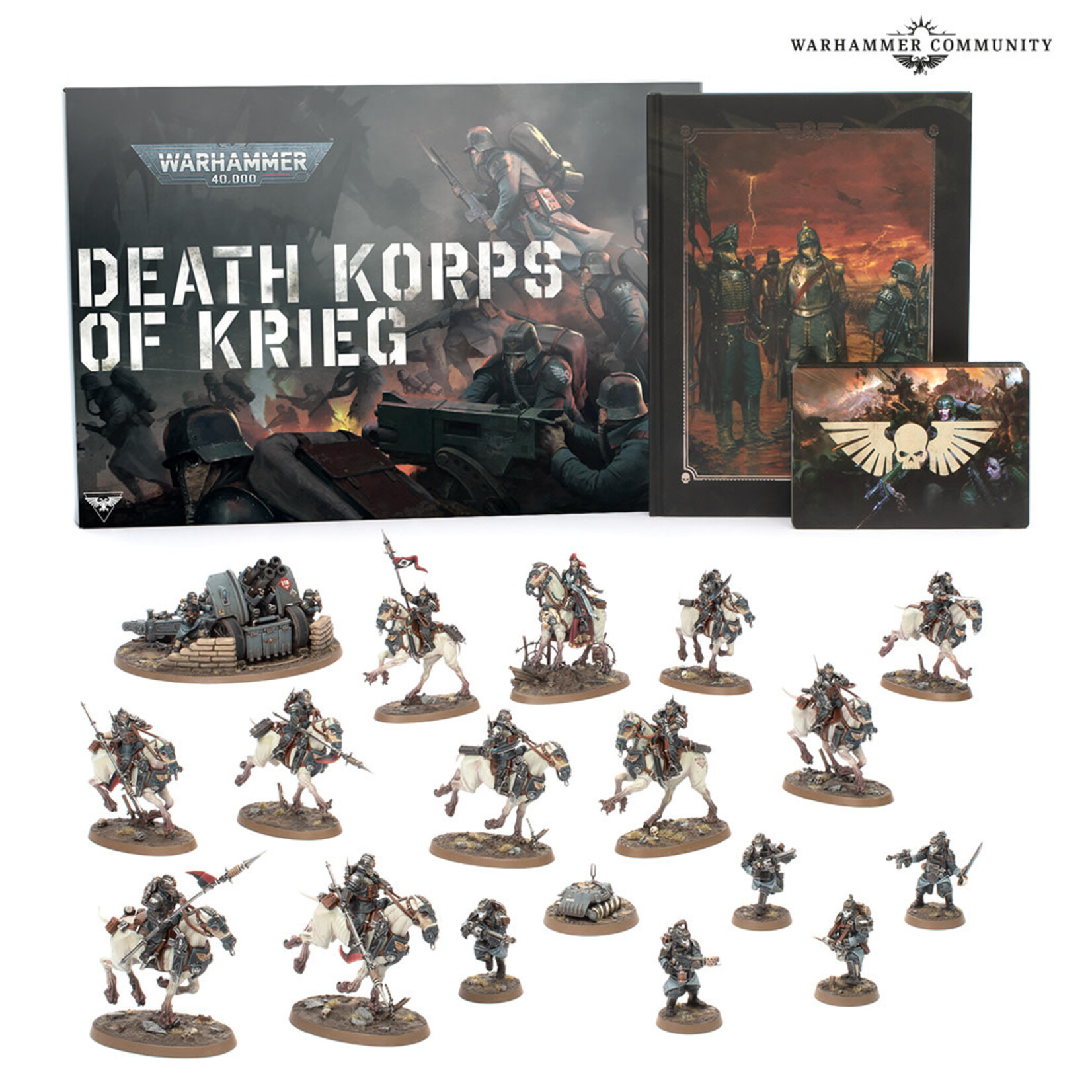 Games Workshop Warhammer 40k: Astra Militarum - Death Korps of Krieg Army Set