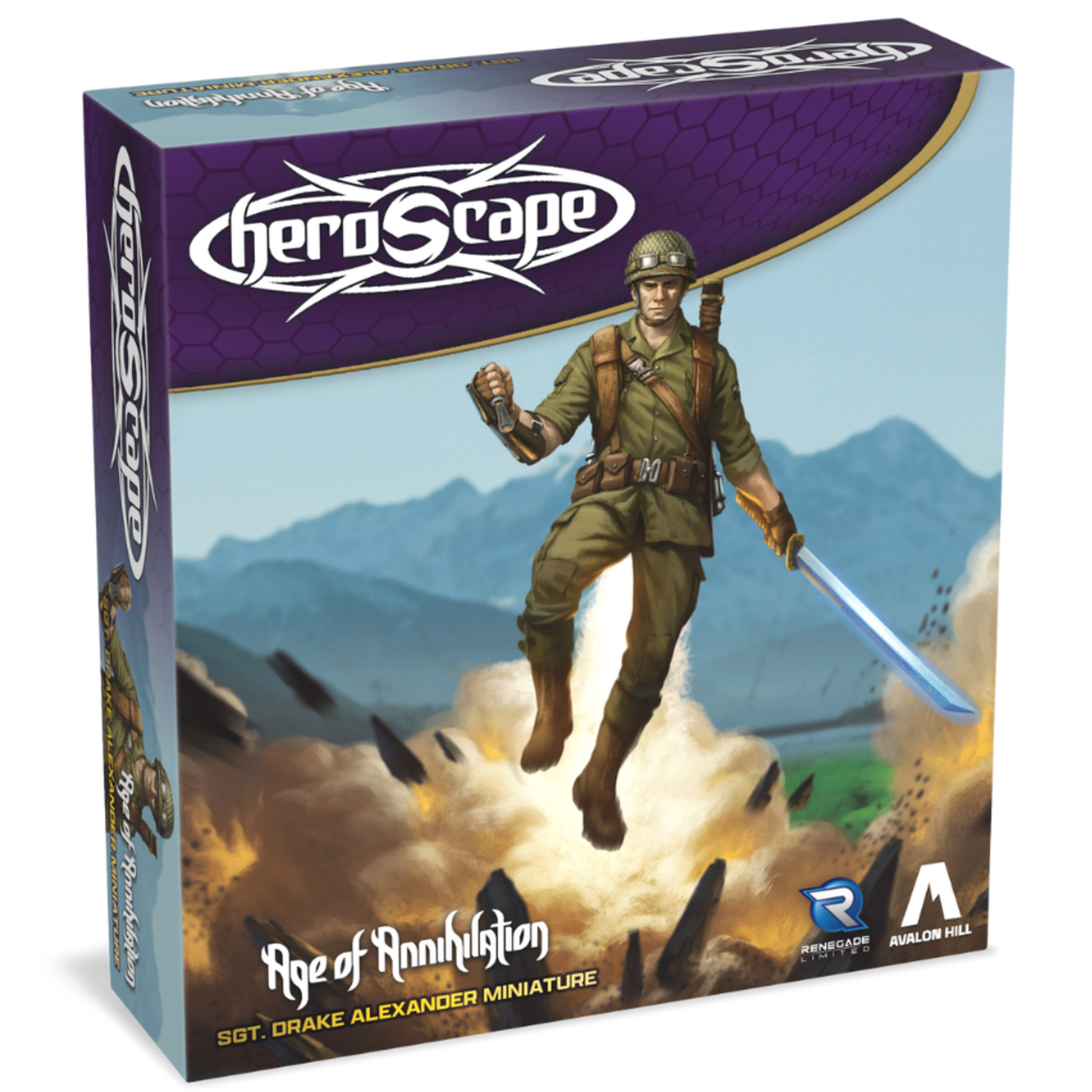 Renegade Game Studio Heroscape: Sgt. Drake Alexander Miniature