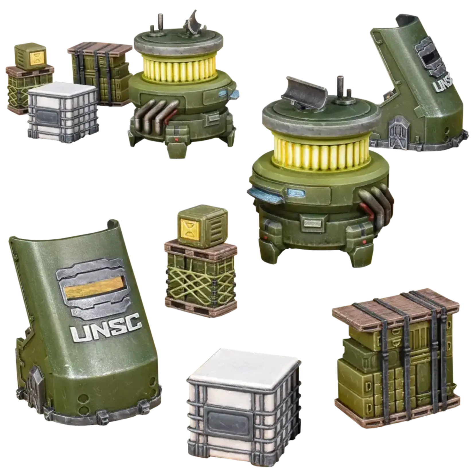 Mantic Games Halo Flashpoint: UNSC Scenery Set