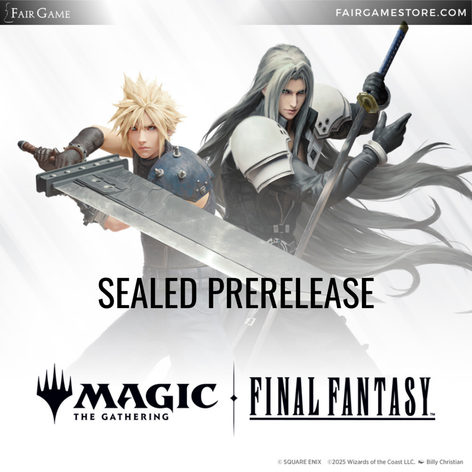 Wizards of the Coast Admission: Final Fantasy Sealed Prerelease - Downers Grove, Friday June 6th (6:00 PM)
