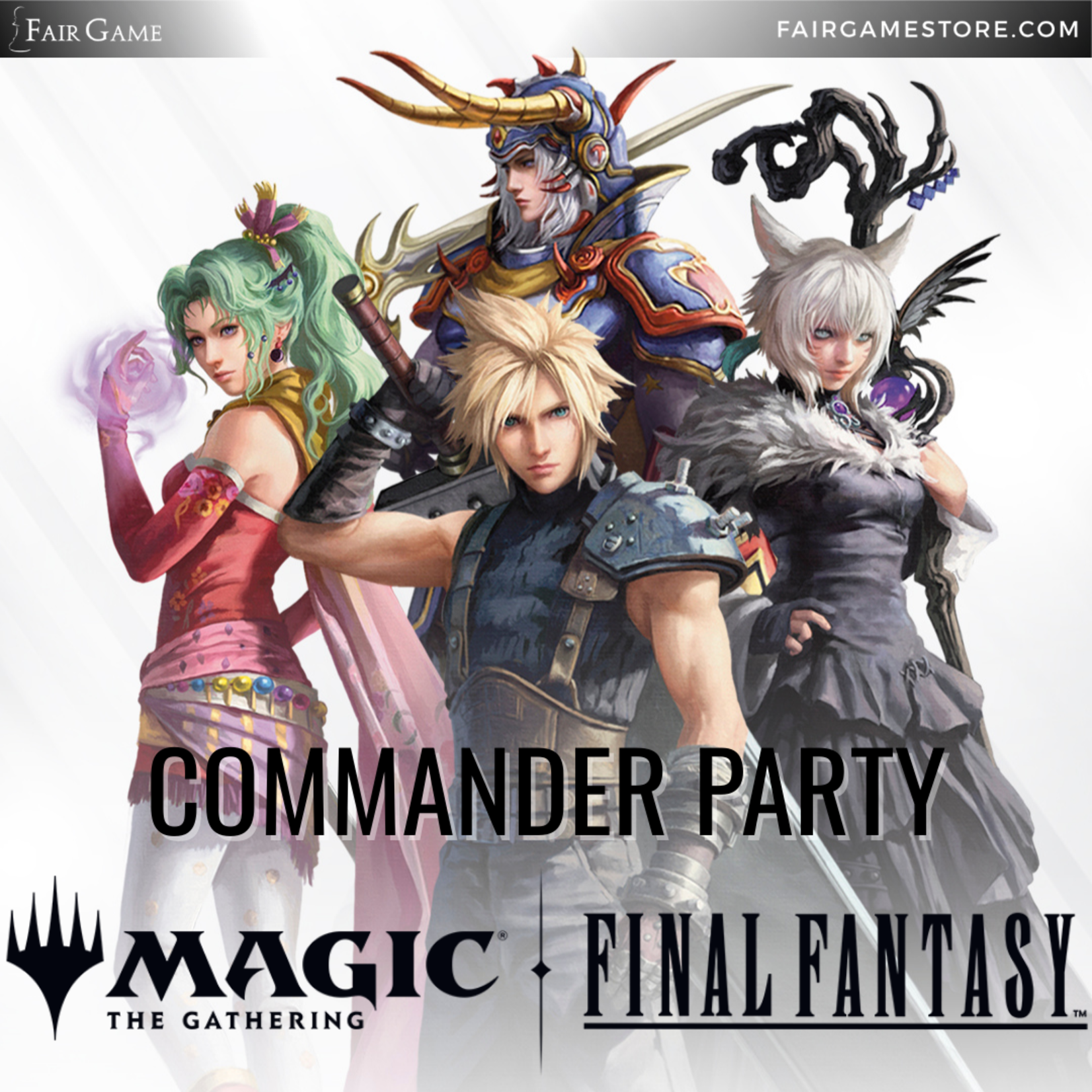 Wizards of the Coast Admission: Final Fantasy Commander Party - Geneva, Friday June 20th (6:00 PM)