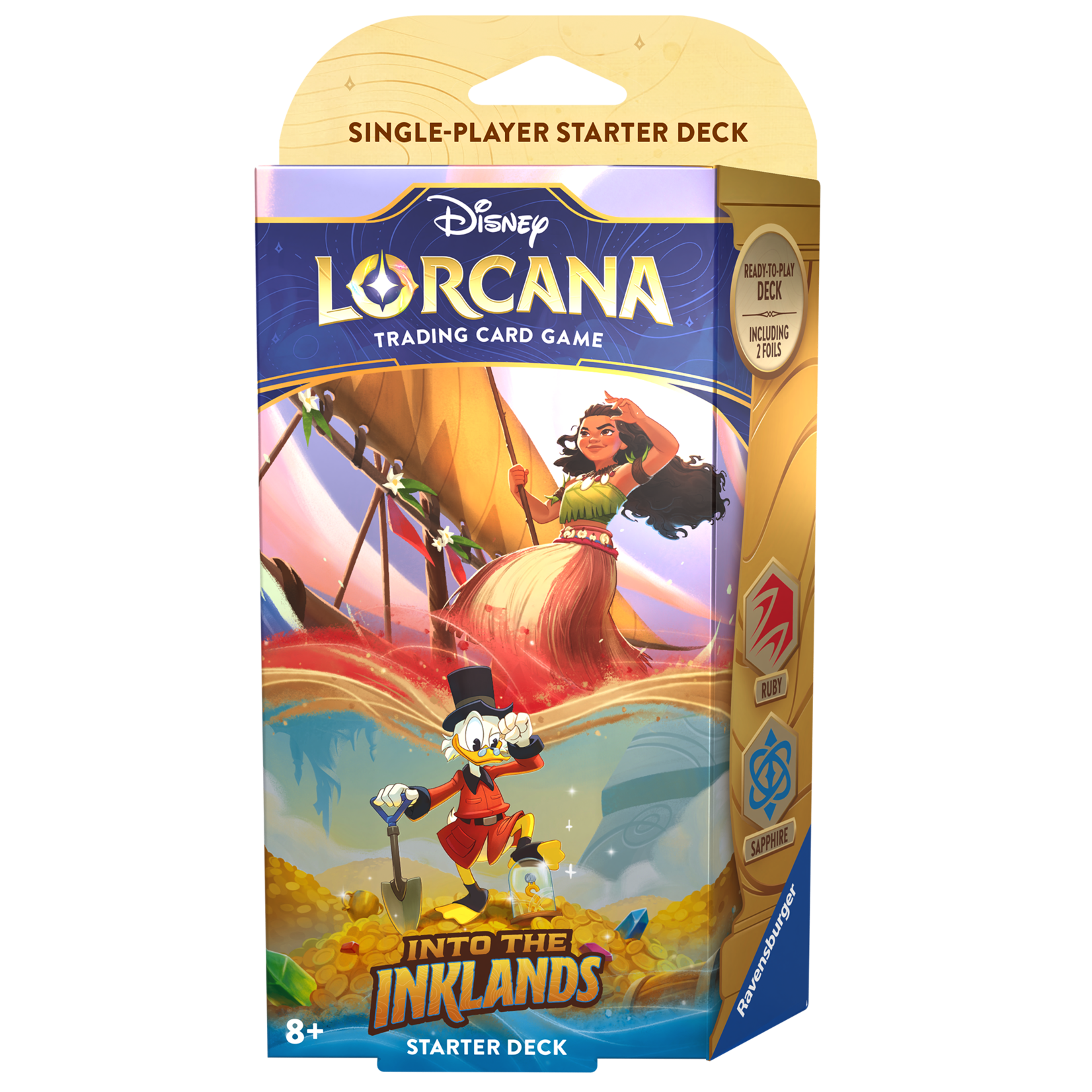 Ravensburger Lorcana: Into the Inklands - Starter Deck: Ruby & Sapphire
