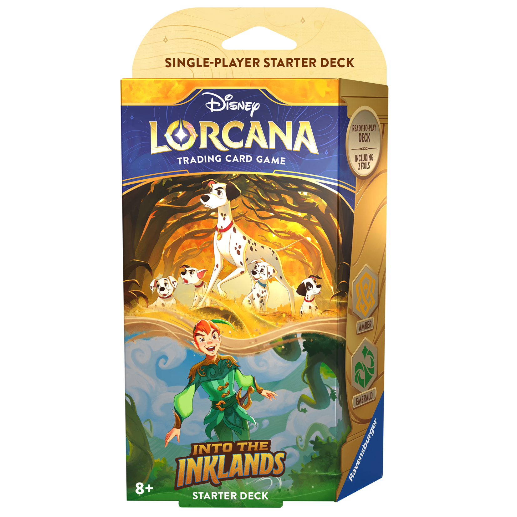 Ravensburger Lorcana: Into the Inklands - Starter Deck: Amber & Emerald