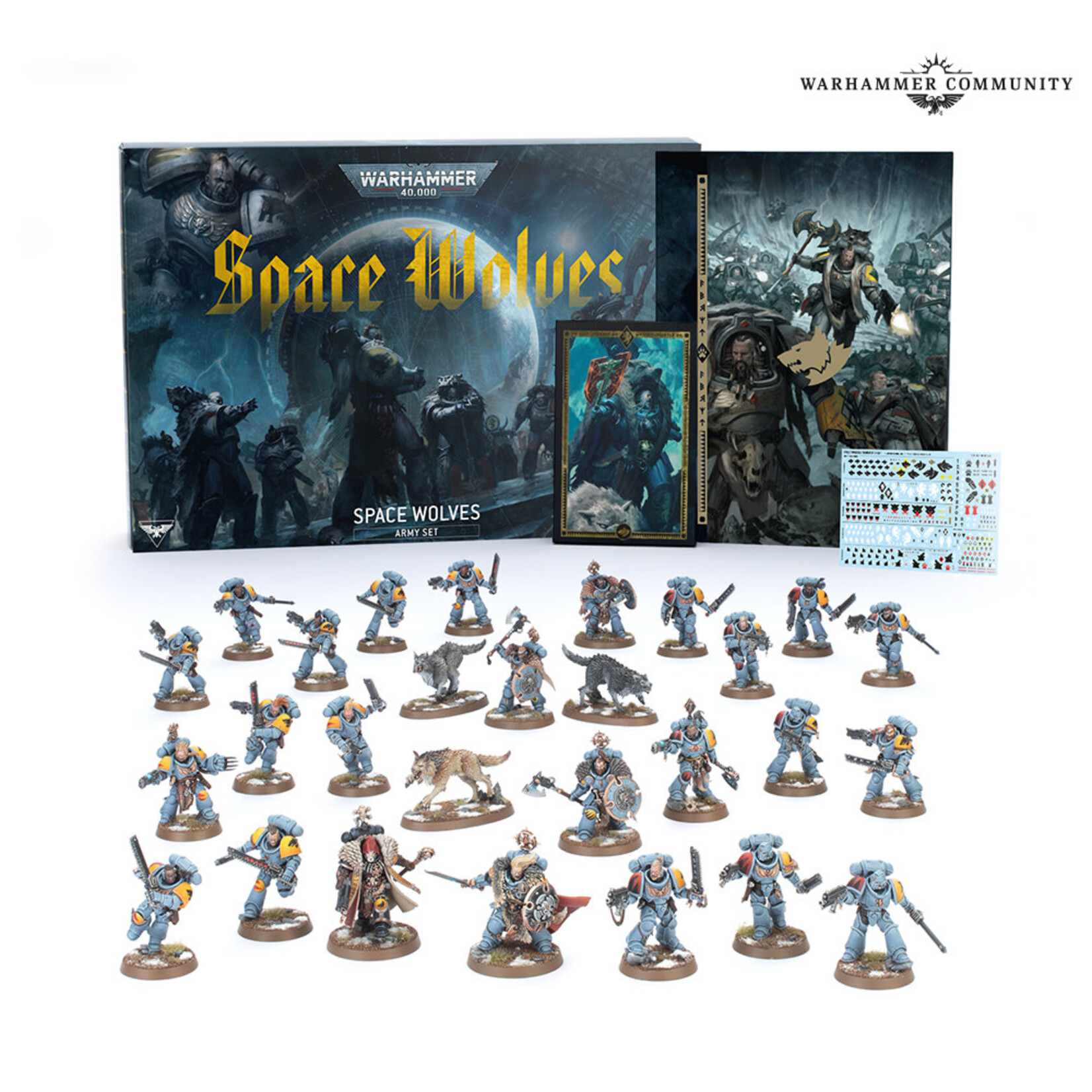 Games Workshop Warhammer 40k: Space Wolves - Army Box