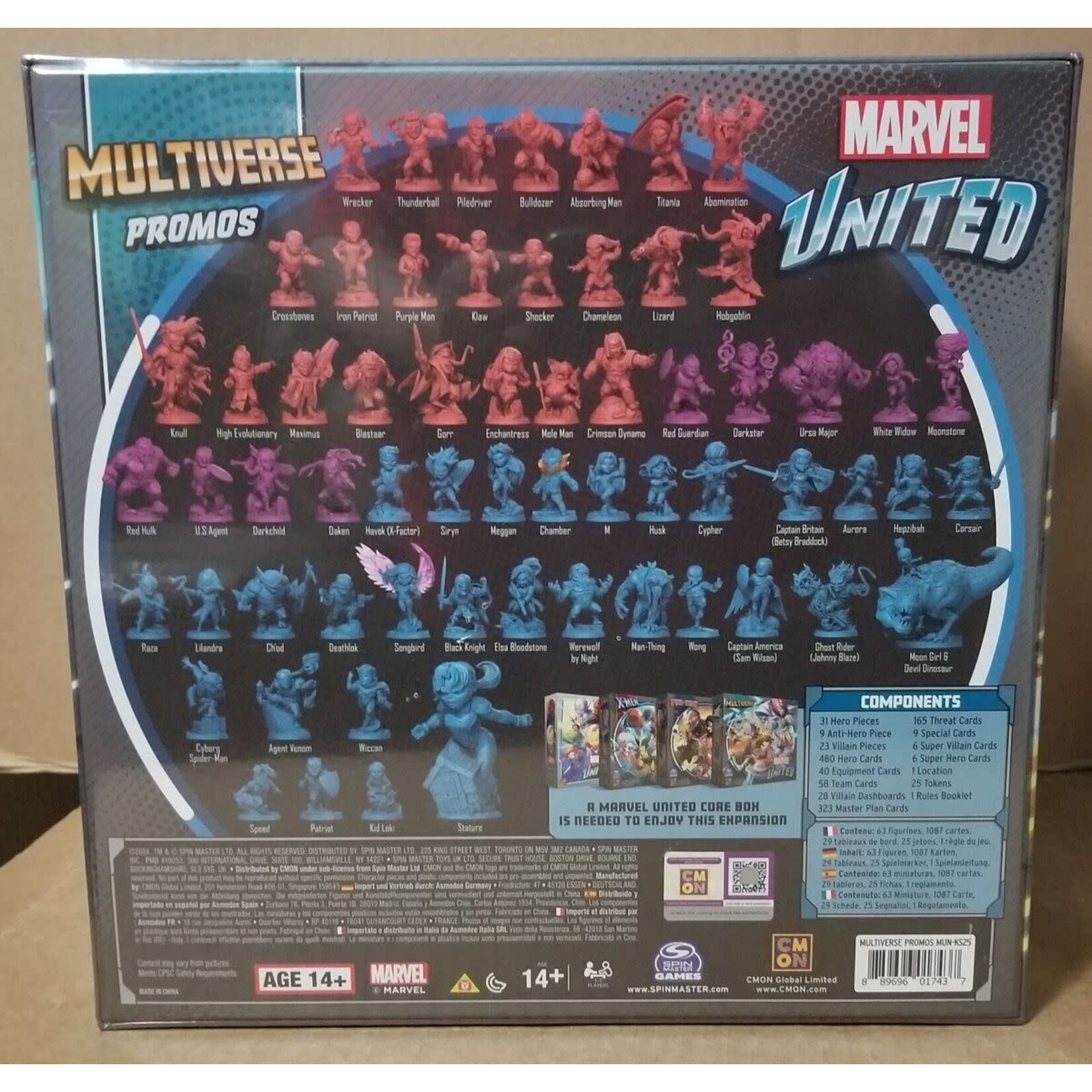 CMON Marvel United: Multiverse Kickstarter