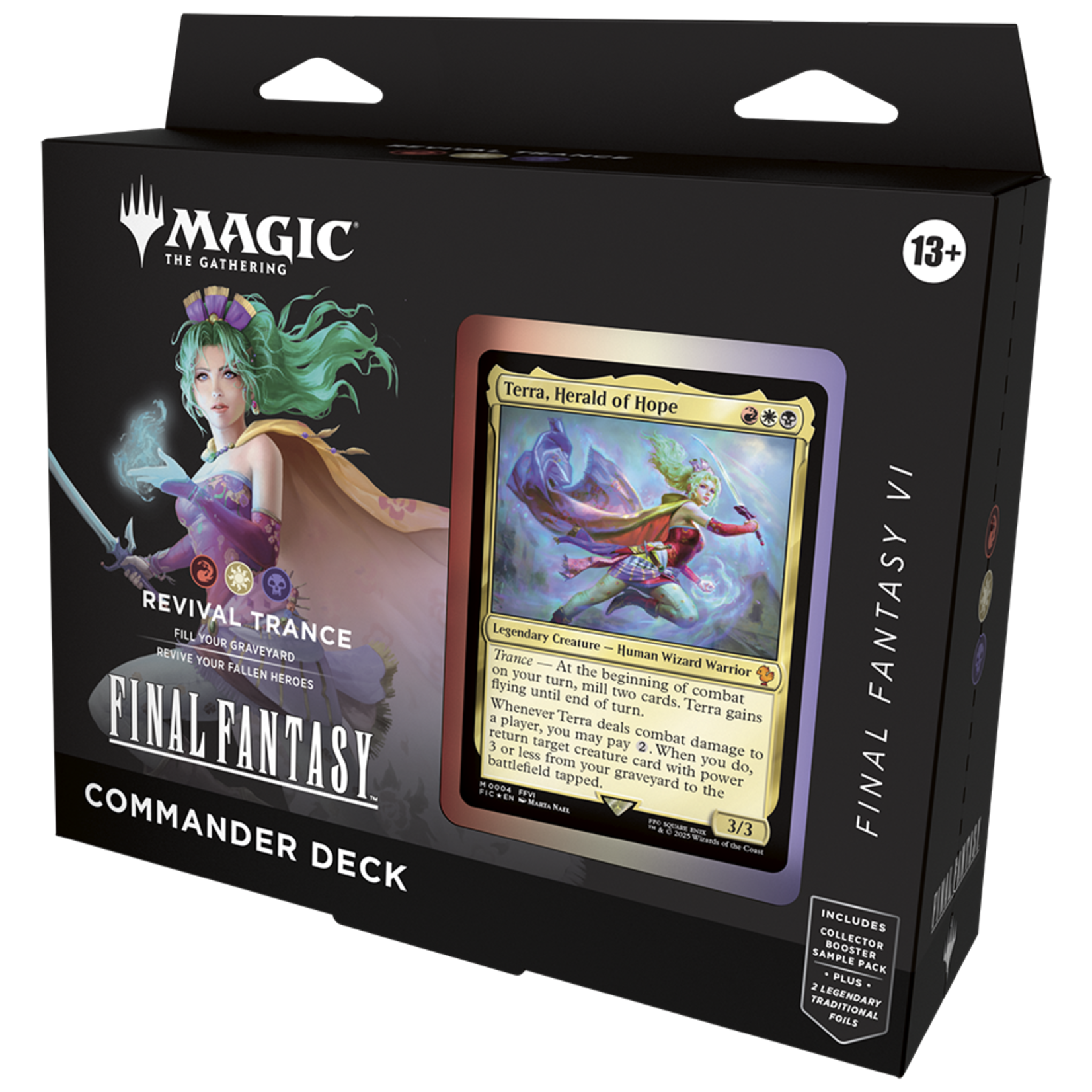 Wizards of the Coast Magic the Gathering: Universes Beyond- Final Fantasy - Commander Deck: Revival Trance