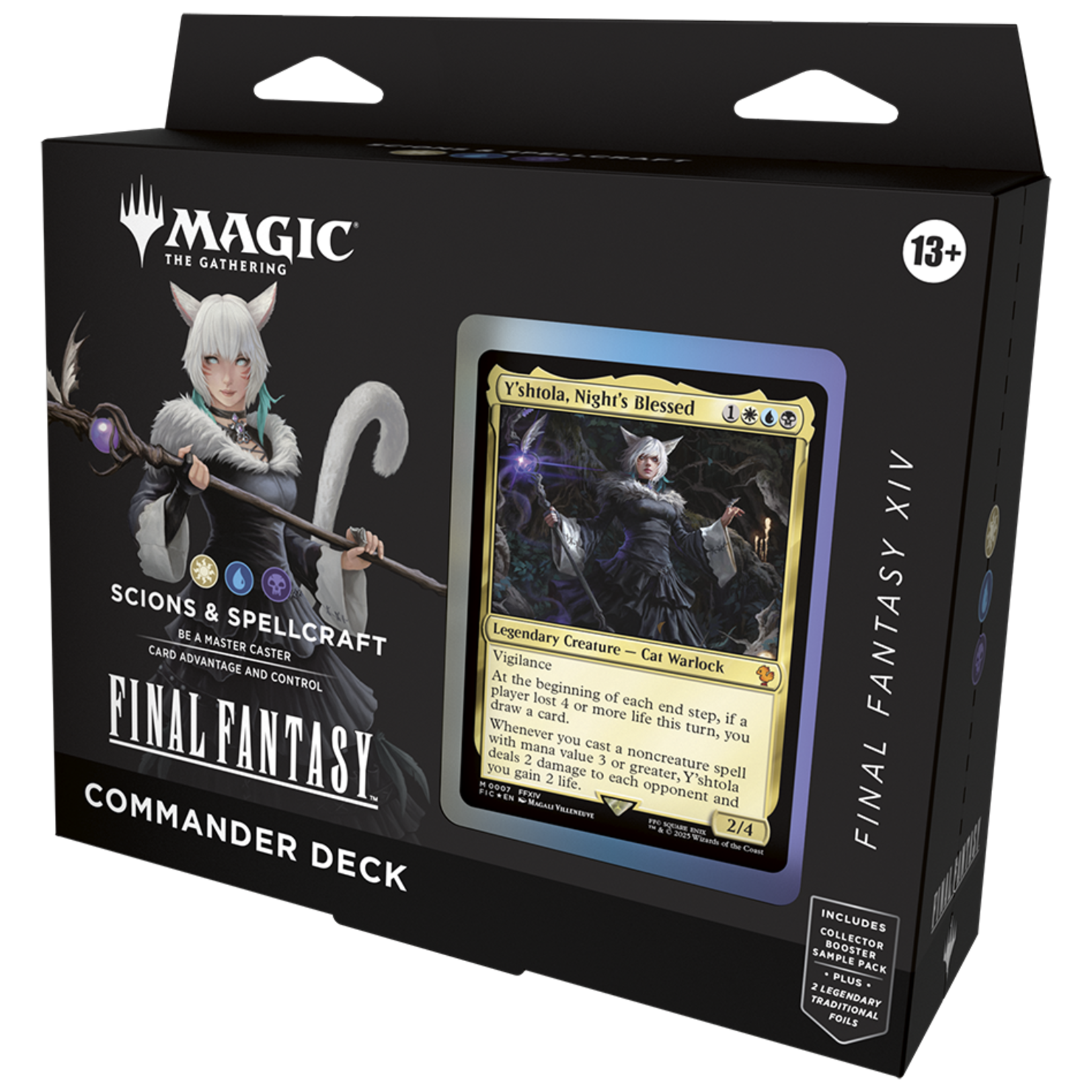 Wizards of the Coast Magic the Gathering: Universes Beyond- Final Fantasy - Commander Deck: Scions & Spellcraft