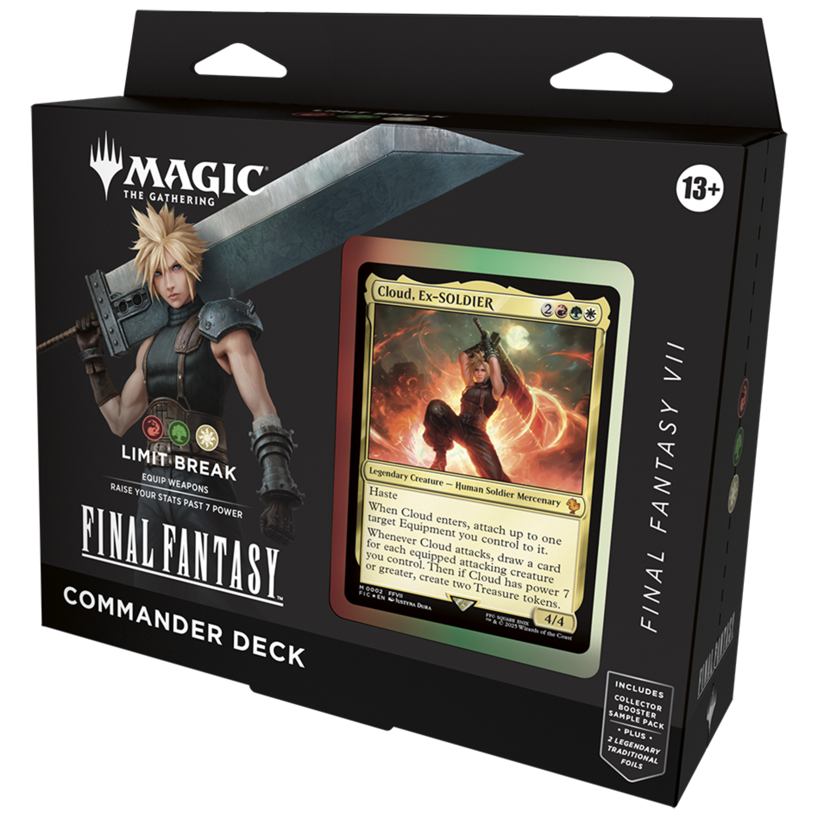 Wizards of the Coast Magic the Gathering: Universes Beyond- Final Fantasy - Commander Deck: Limit Break