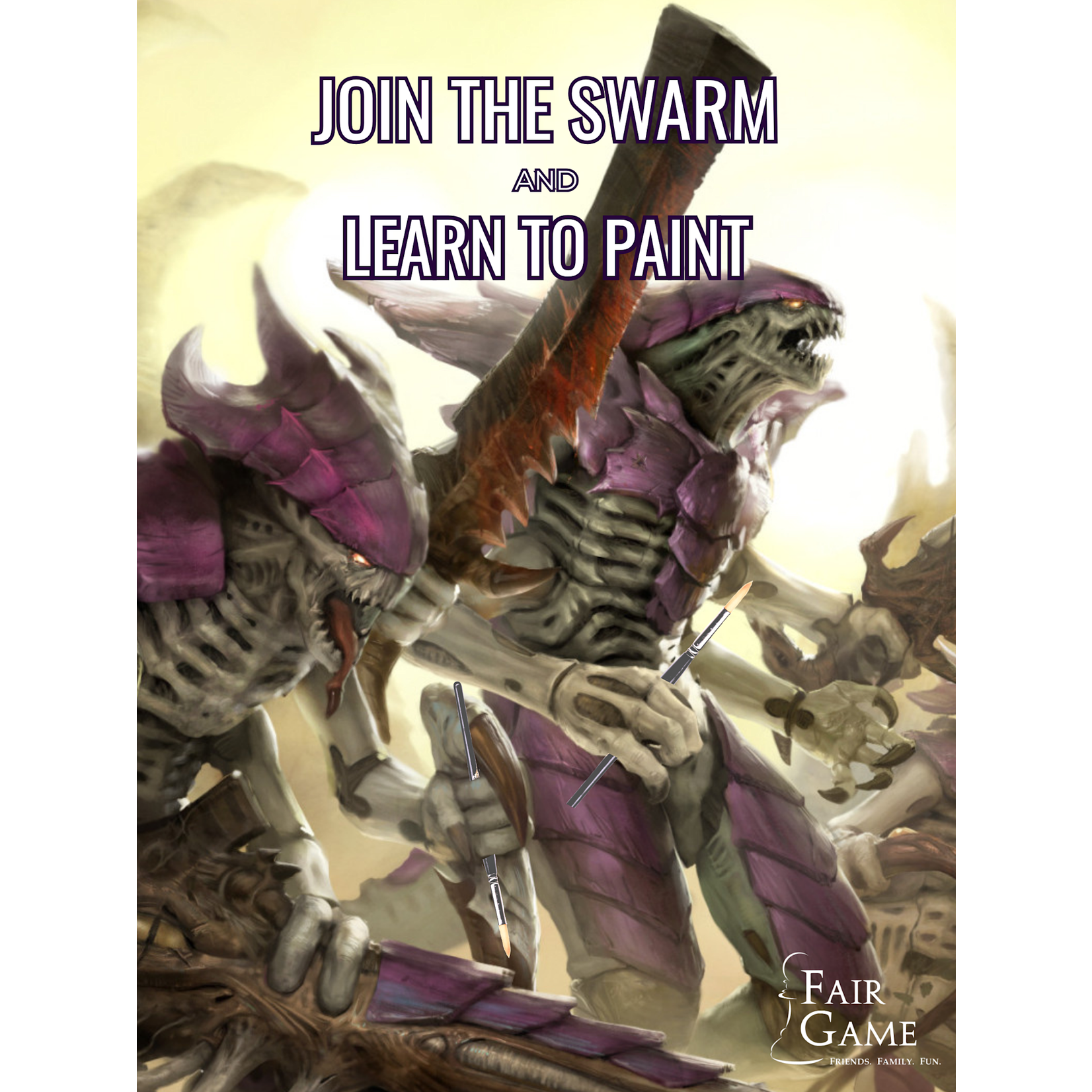 Admission: Join the Swarm and Learn to Paint (July 19, Geneva, 4pm)