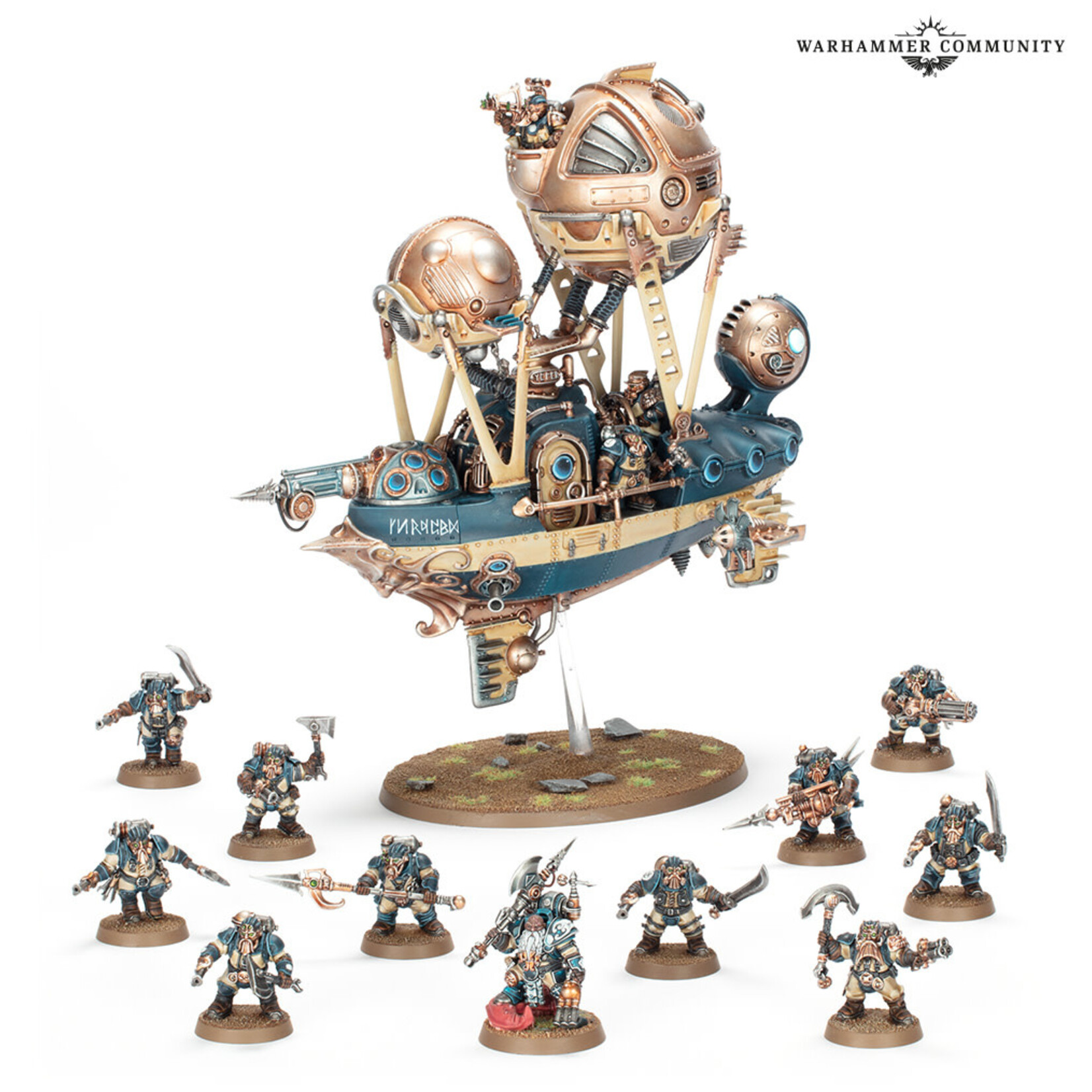 Games Workshop Warhammer Age of Sigmar: Kharadron Overlords – Drekki's Privateers Regiment of Renown