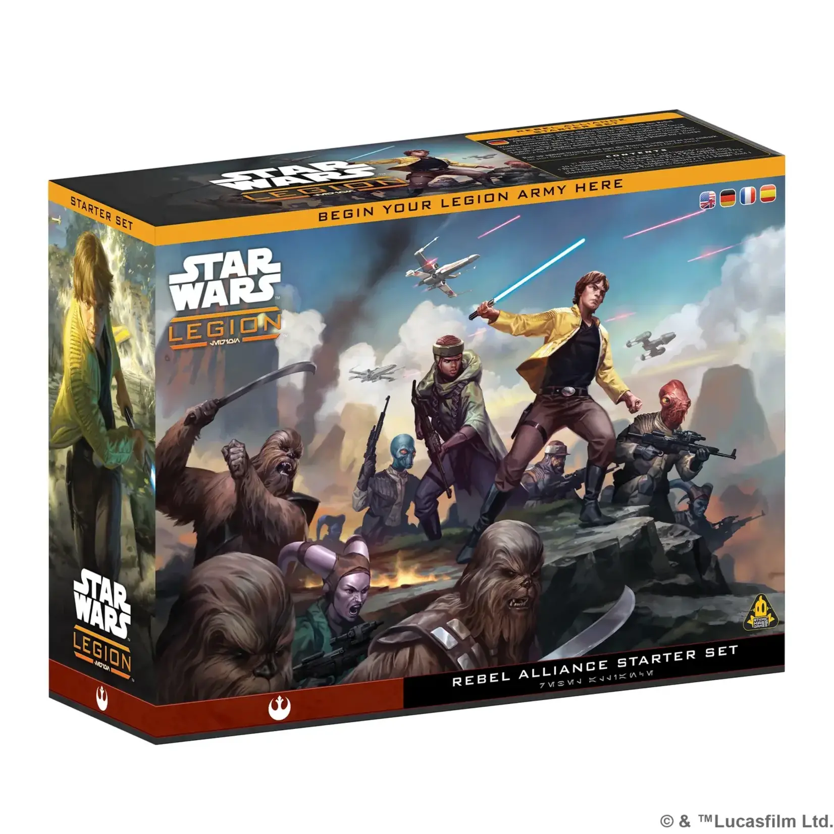 Atomic Mass Games Star Wars Legion: Rebels – Rebel Alliance Starter Set