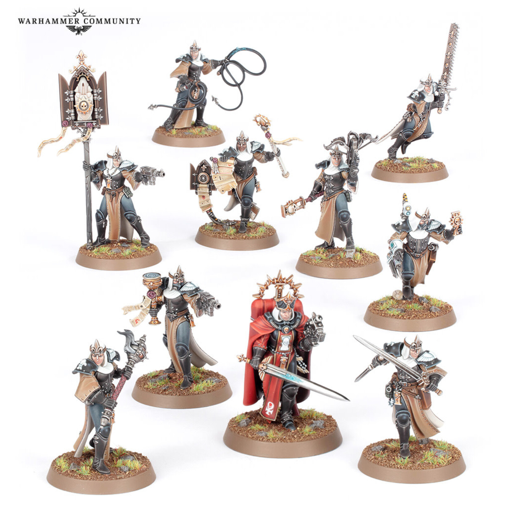Games Workshop Warhammer 40k: Adepta Sororitas – Sisters Novitiate Squad