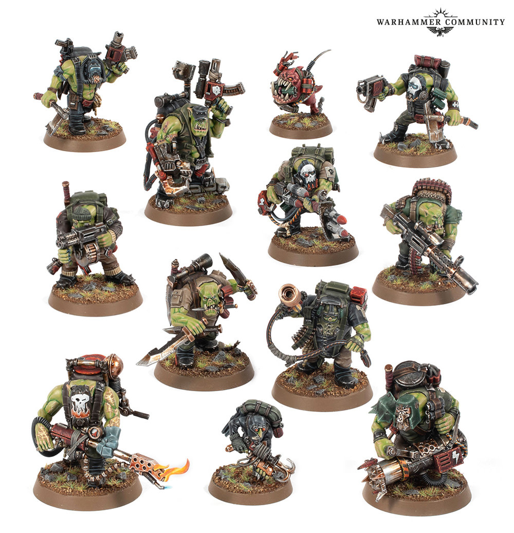キャラクター Warhammer 40k Orks Kommandos games-workshop-warhammer-40k-