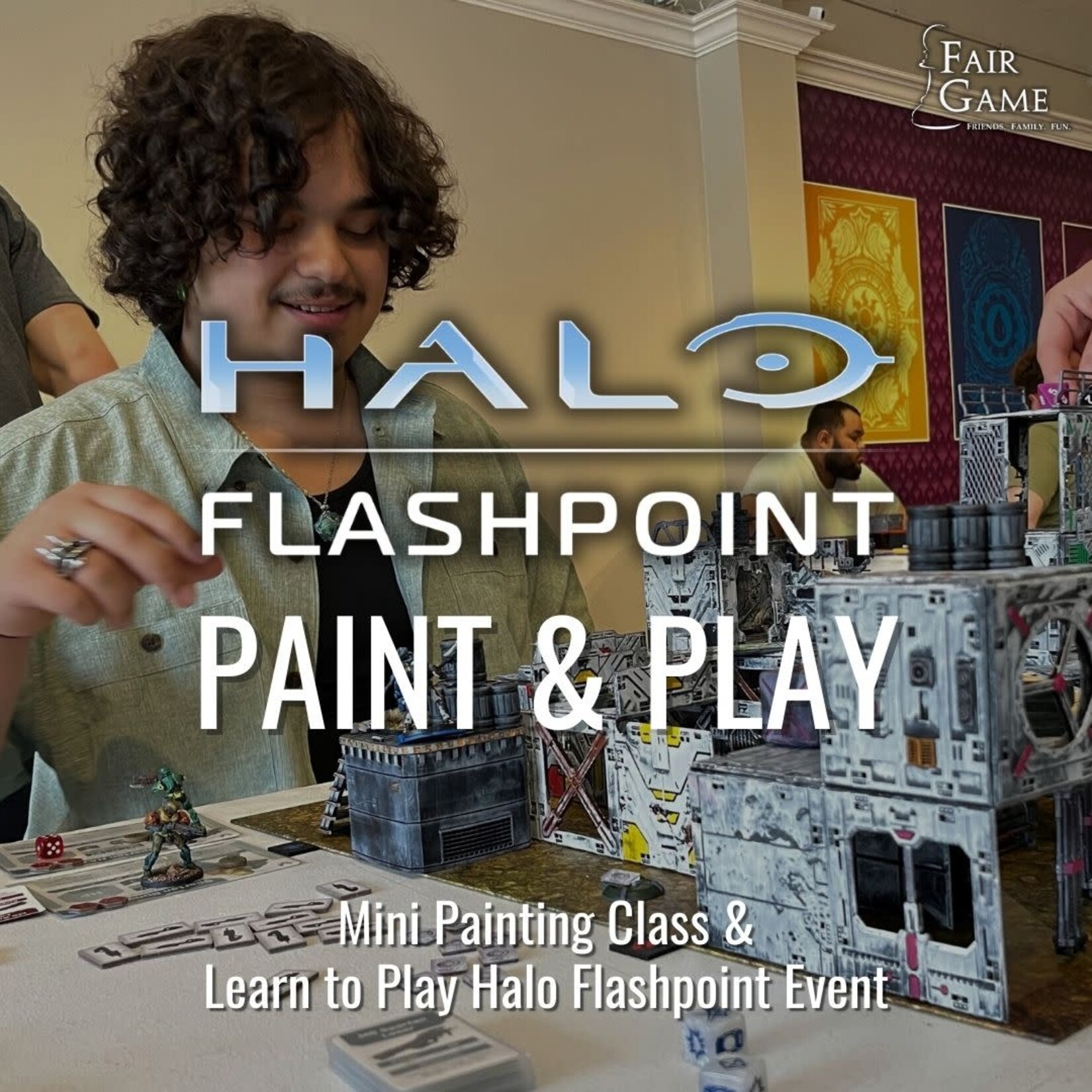 Fair Game Admission: Halo Flashpoint Paint and Play - 10/6, Downers Grove (7pm)