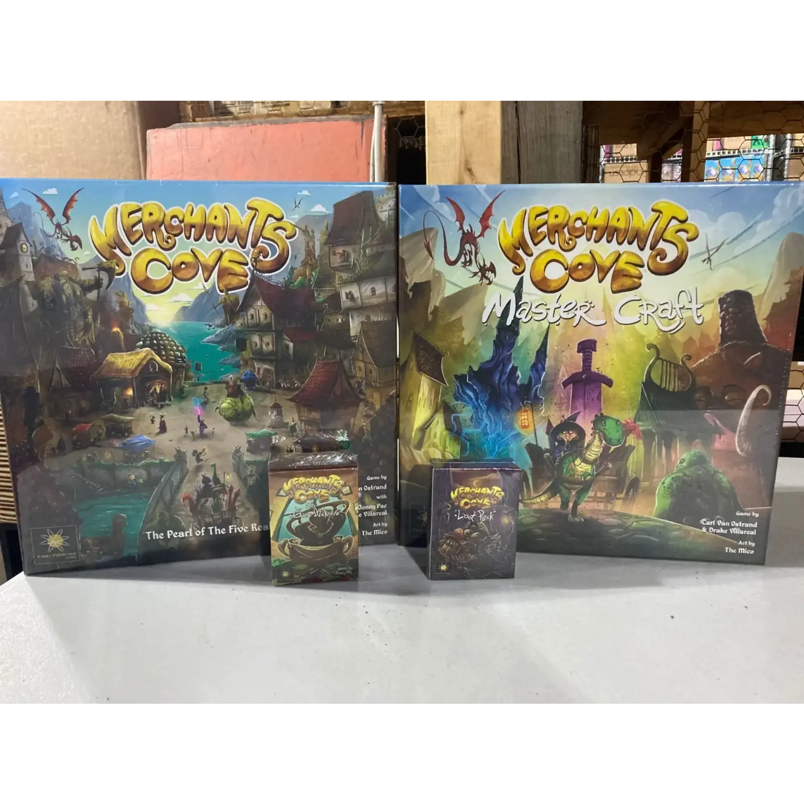 Final Frontier Games Merchants Cove: Base Game + Master Craft Kickstarter Bundle