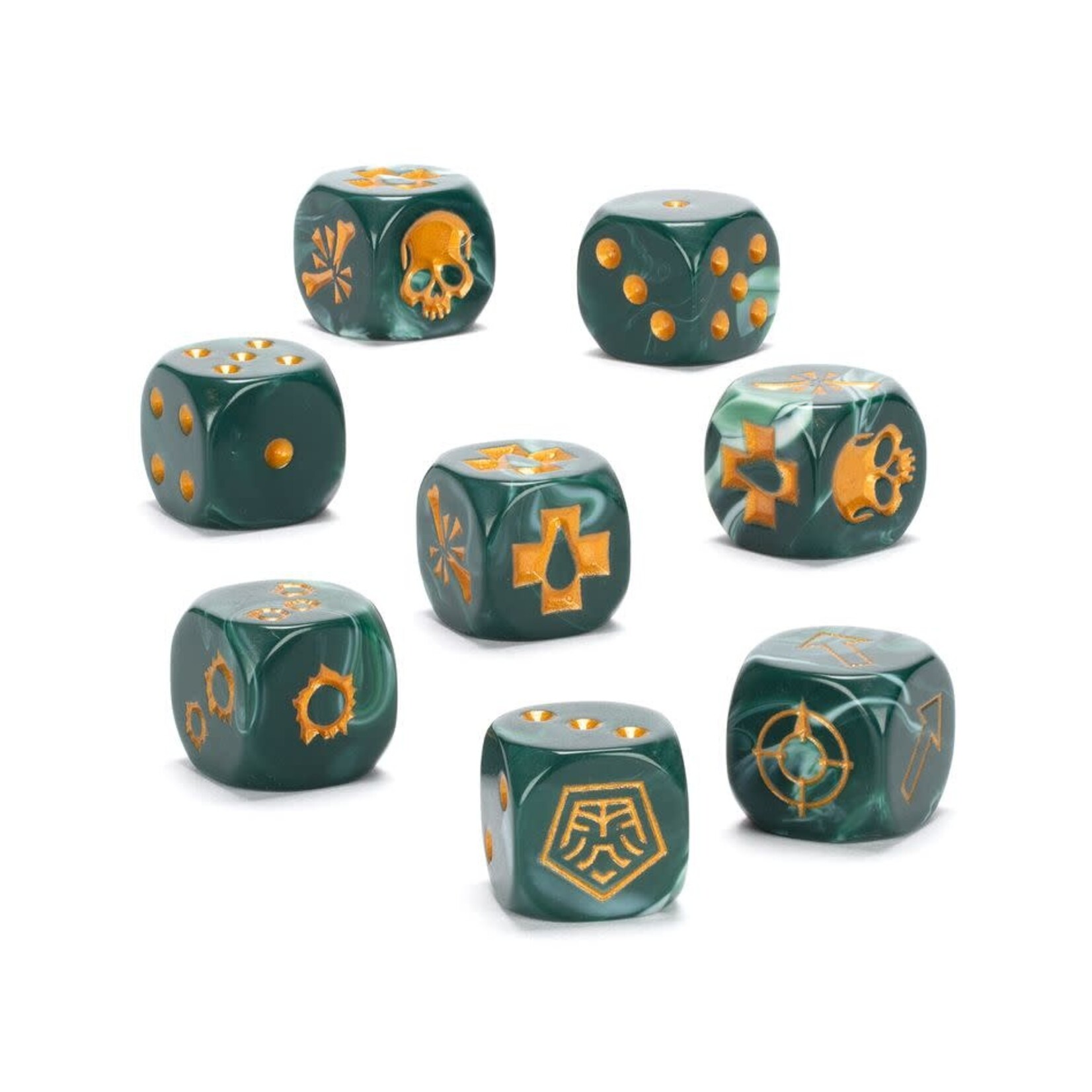 Games Workshop Necromunda: Halls of the Ancients Dice