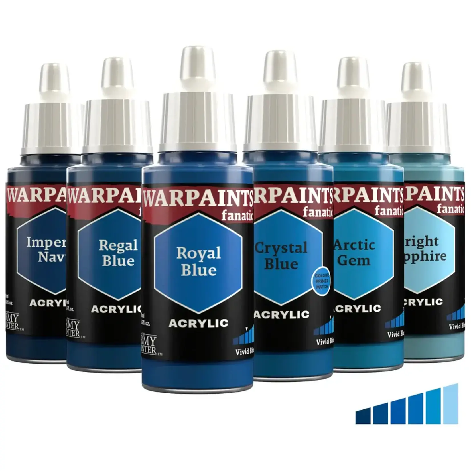 The Army Painter The Army Painter: Warpaint Fanatic - Flexible Triad Bundle: Vivid Blues