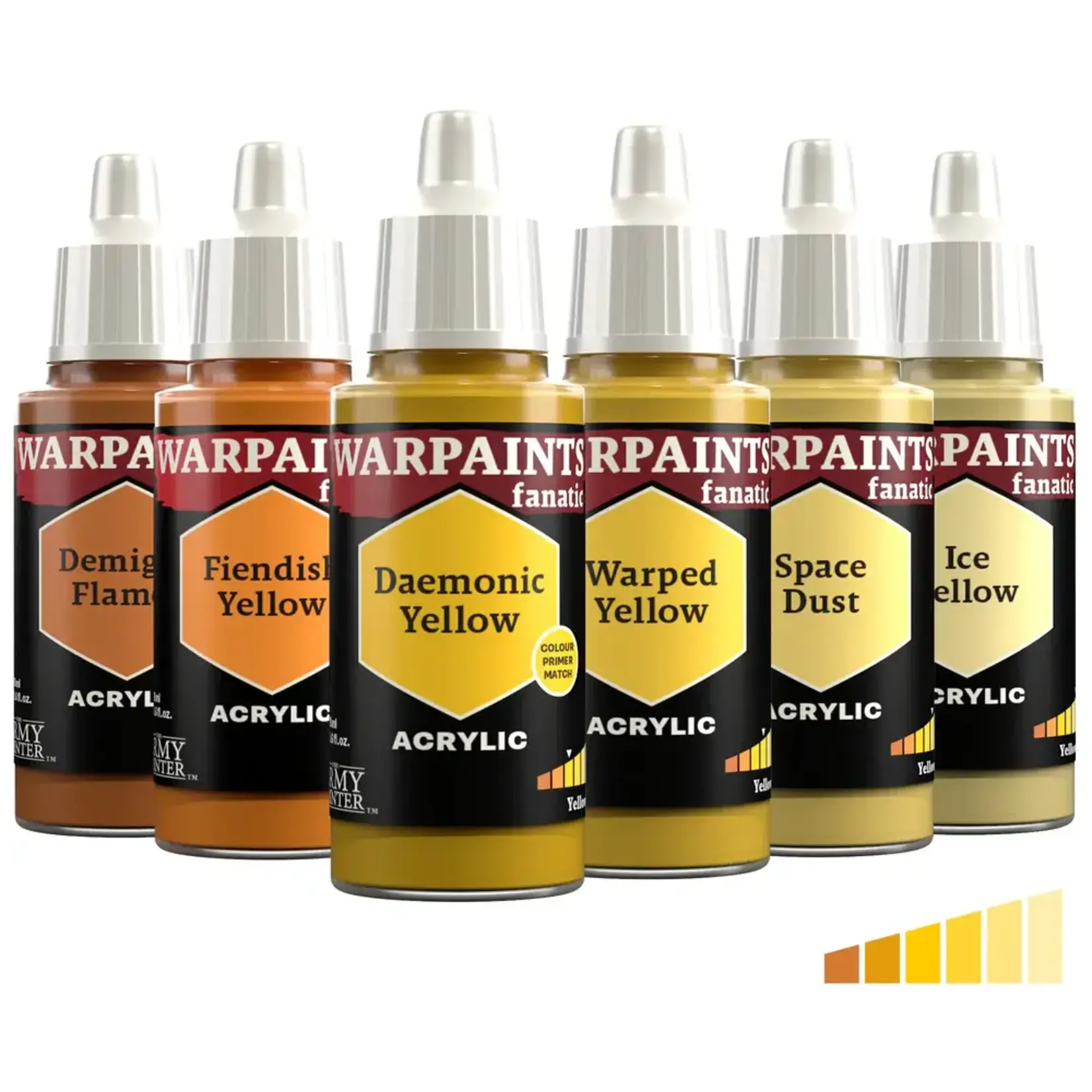 The Army Painter The Army Painter: Warpaint Fanatic - Flexible Triad Bundle: Yellows