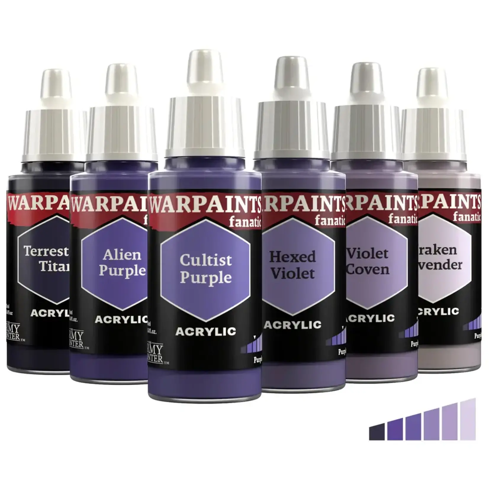 The Army Painter The Army Painter: Warpaint Fanatic - Flexible Triad Bundle: Purples