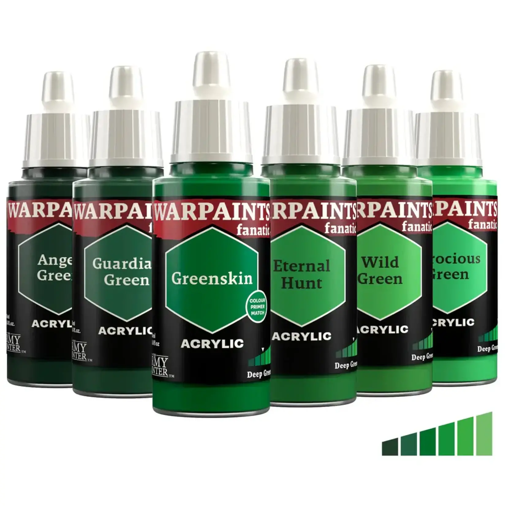The Army Painter The Army Painter: Warpaint Fanatic - Flexible Triad Bundle: Deep Greens