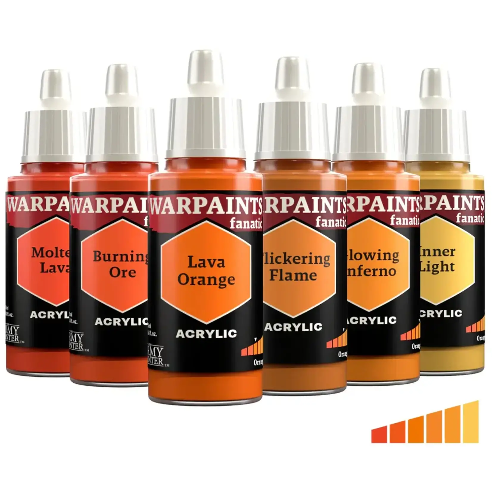The Army Painter The Army Painter: Warpaint Fanatic - Flexible Triad Bundle: Oranges
