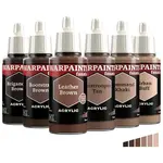 The Army Painter The Army Painter: Warpaint Fanatic - Flexible Triad Bundle: Browns