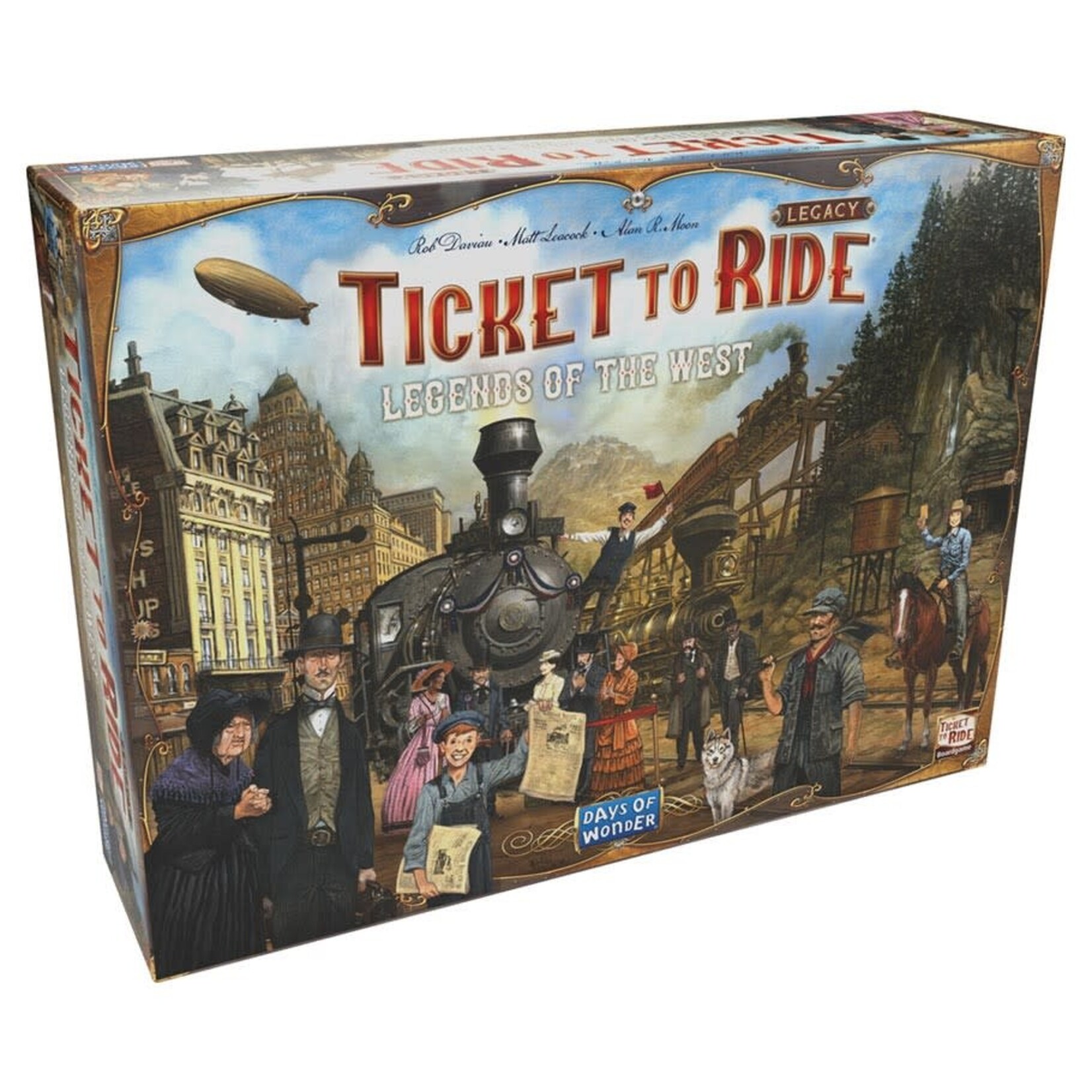 Days of Wonder Ticket to Ride Legacy: Legends of the West
