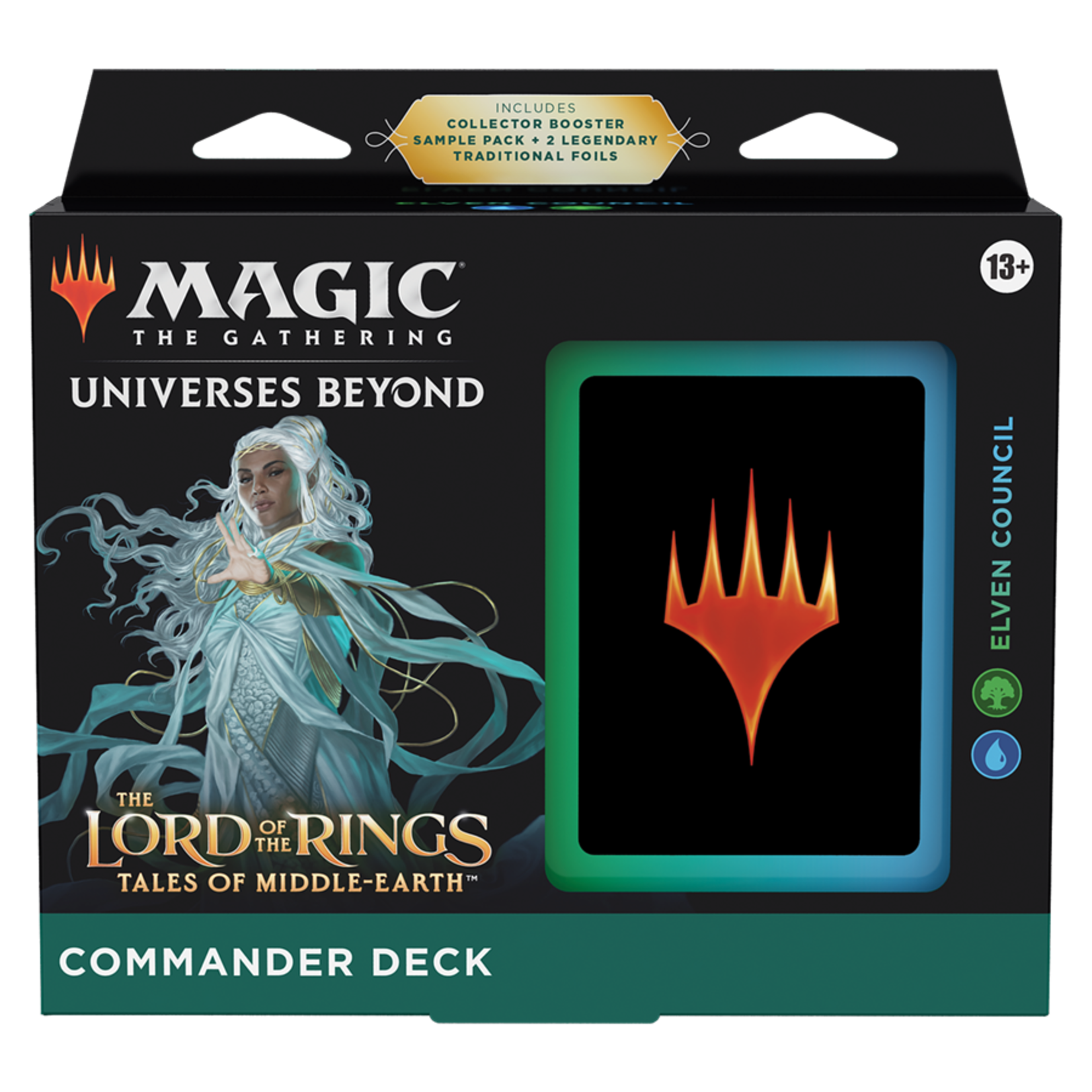 Wizards of the Coast Magic the Gathering: The Lord of the Rings: Tales of Middle-Earth™ Commander Deck - Elven Council