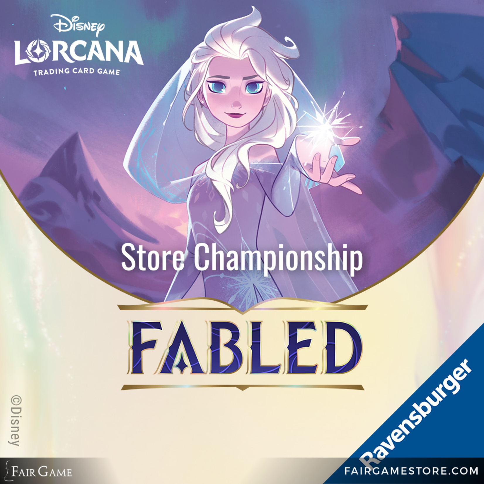 Fair Game Admission: Disney Lorcana - Set Championship: Fabled - La Grange (Saturday, 10/11, 12:30pm)