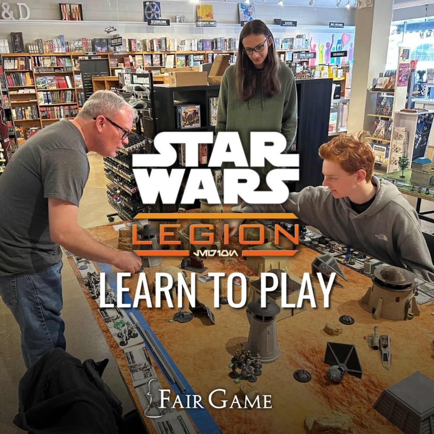 Fair Game Admission: Star Wars Legion Learn-to-Play - La Grange, 11/4 (7pm)
