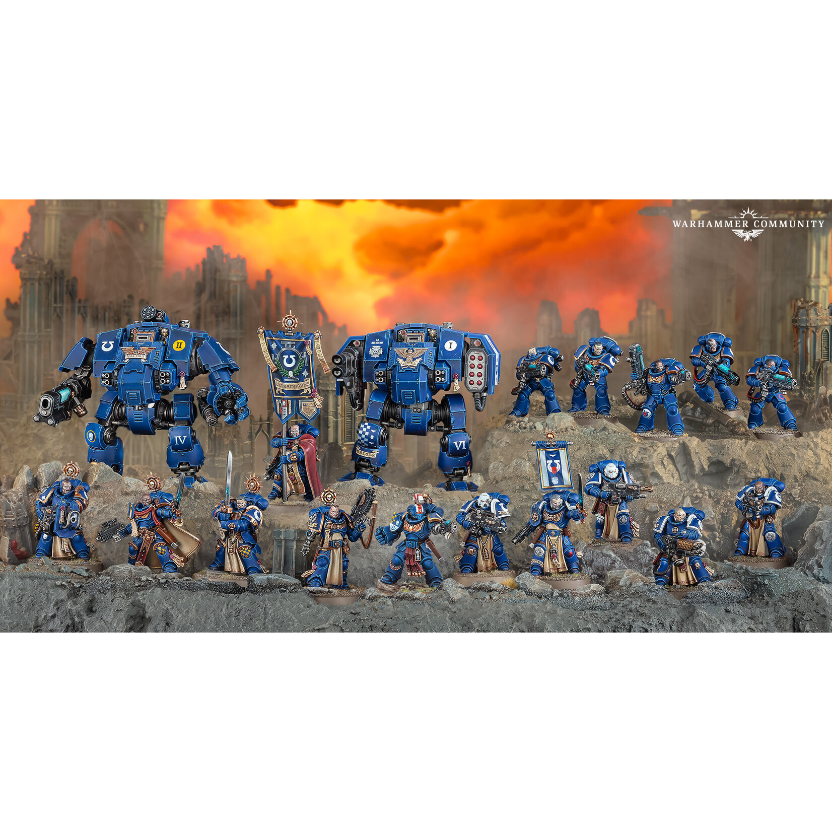 Games Workshop Warhammer 40k: Space Marines - Iron Halo Strike Force (Holiday Battleforce 2025)