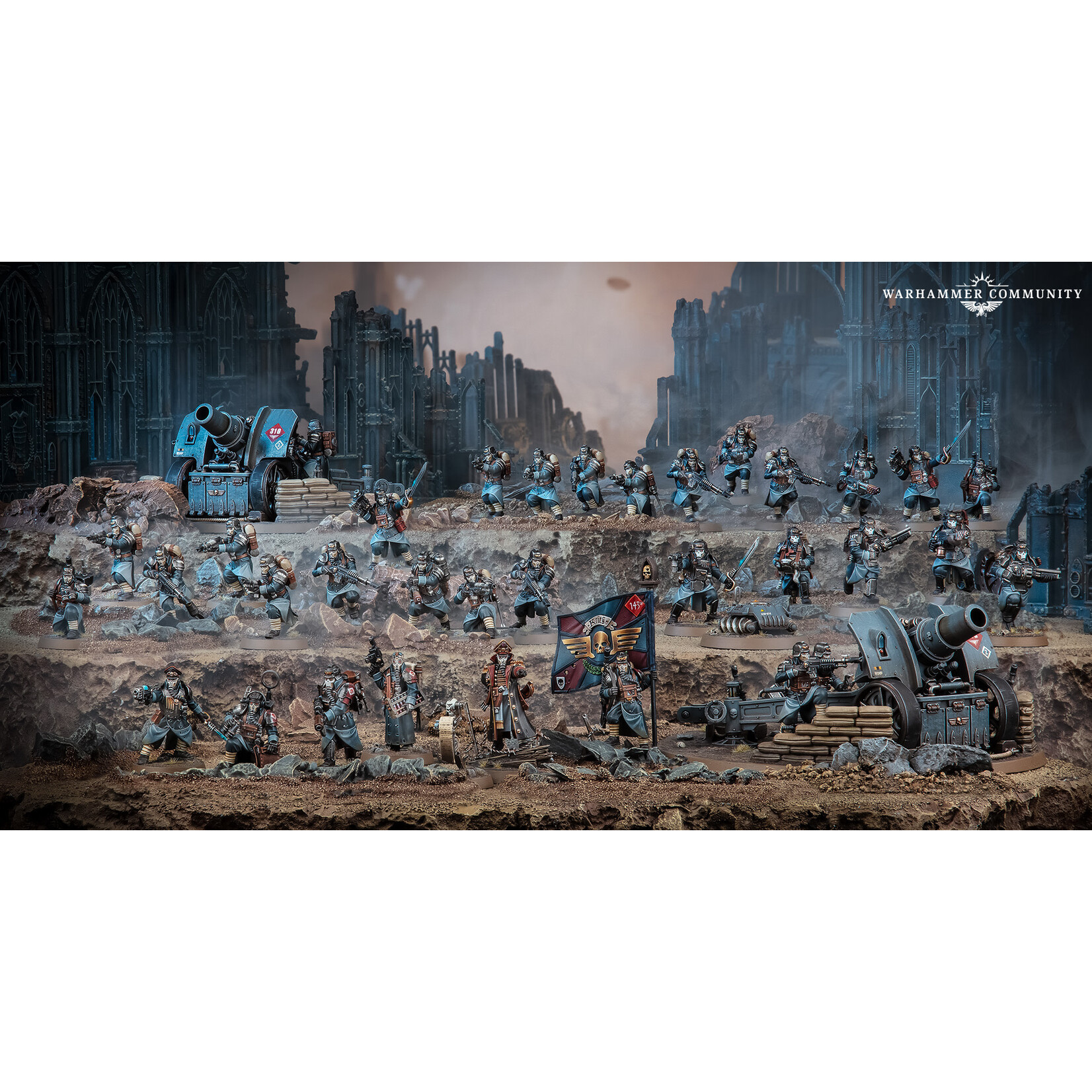 Games Workshop Warhammer 40k: Astra Militarum - Krieg Siege Platoon (Holiday Battleforce 2025) (Preorder Interest)