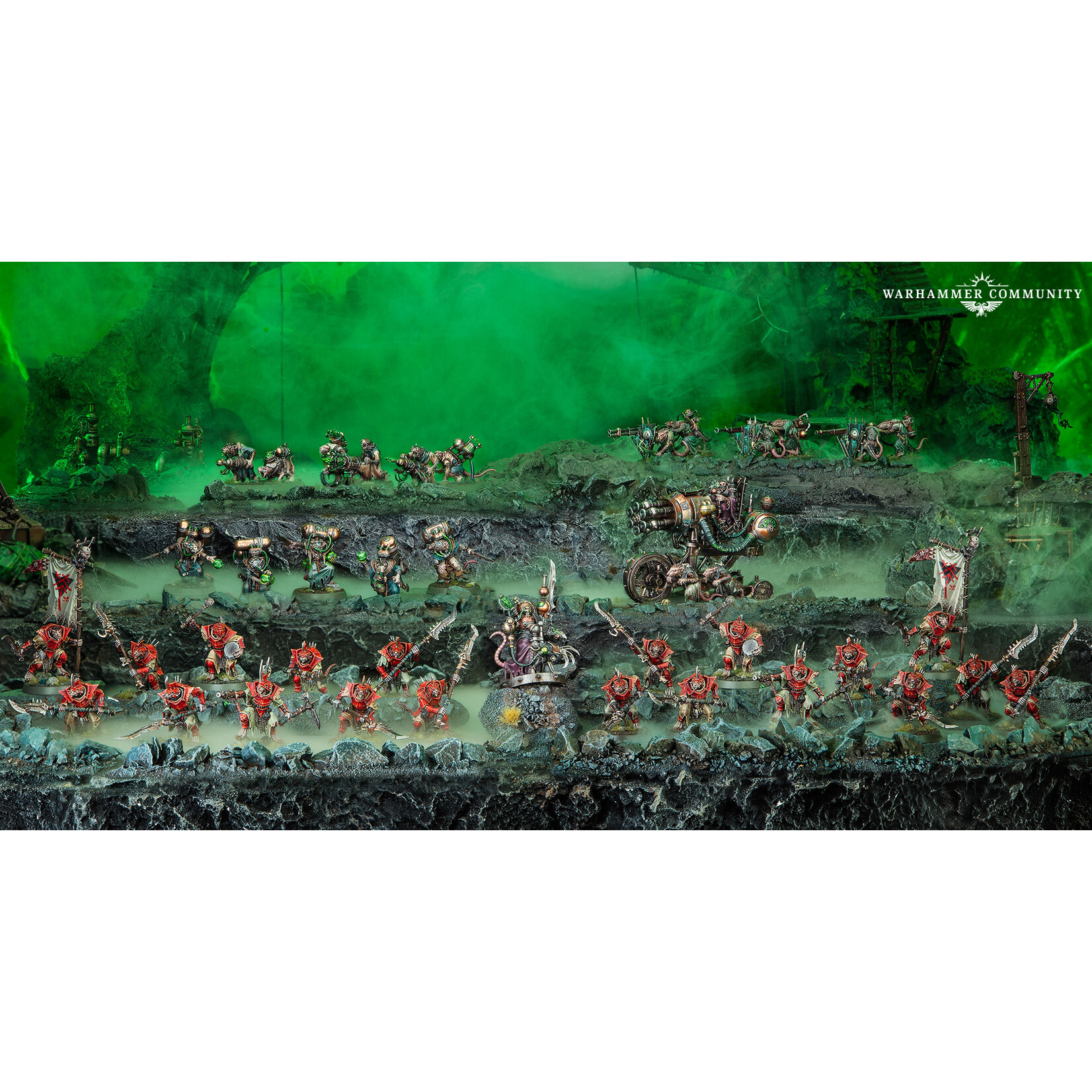 Games Workshop Warhammer Age of Sigmar: Skaven - Clan Skyre Warpswarm (Holiday Battleforce 2025) (Preorder Interest)