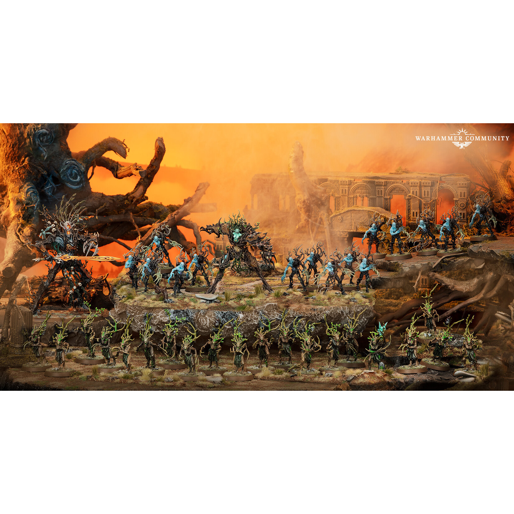 Games Workshop Warhammer Age of Sigmar: Sylvaneth - Outcast Spitegrove (Holiday Battleforce 2025)