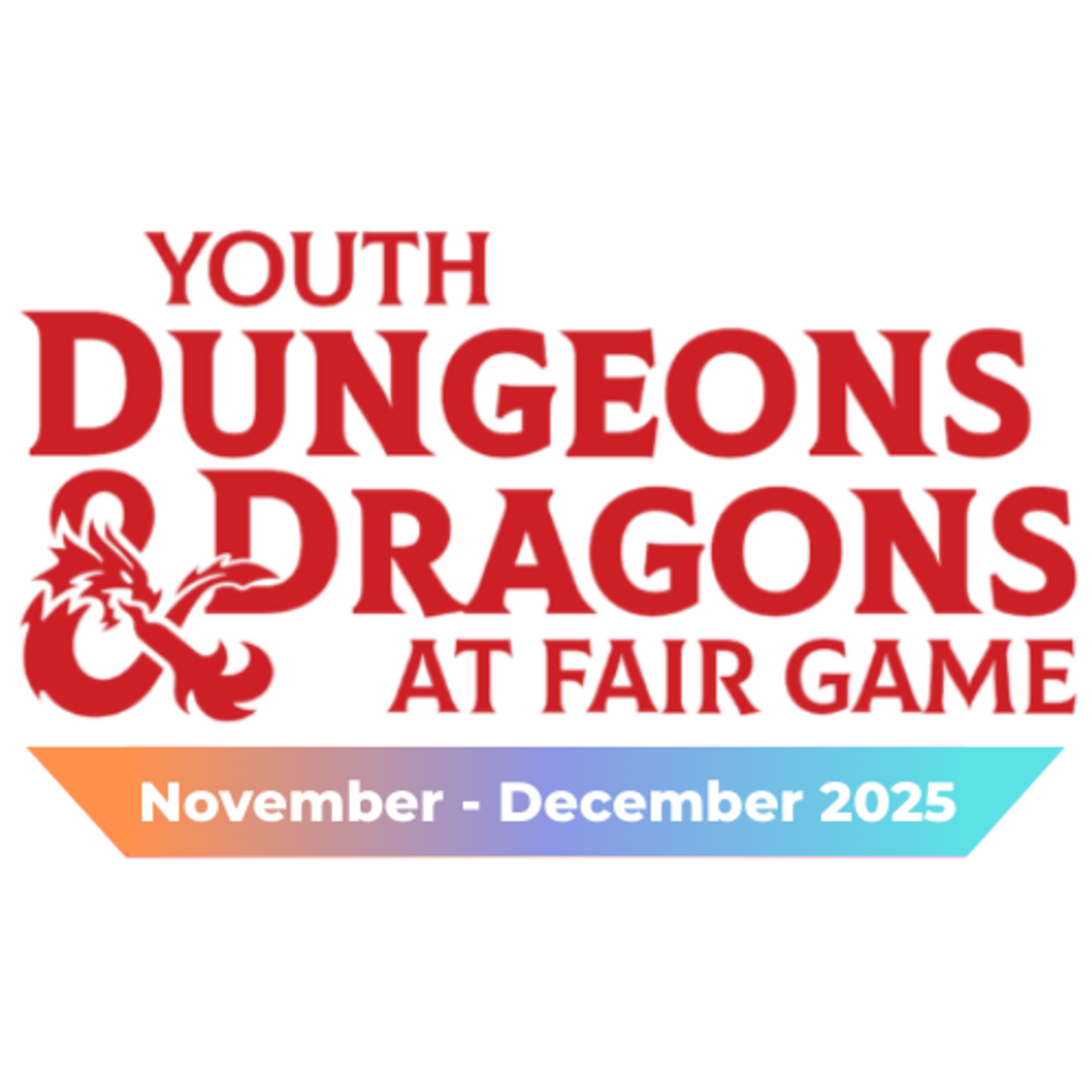 Fair Game YDND Nov/Dec 2025: TUESDAY - Group DT1 Downers Grove 4-6 PM CST (Ages 8-13)