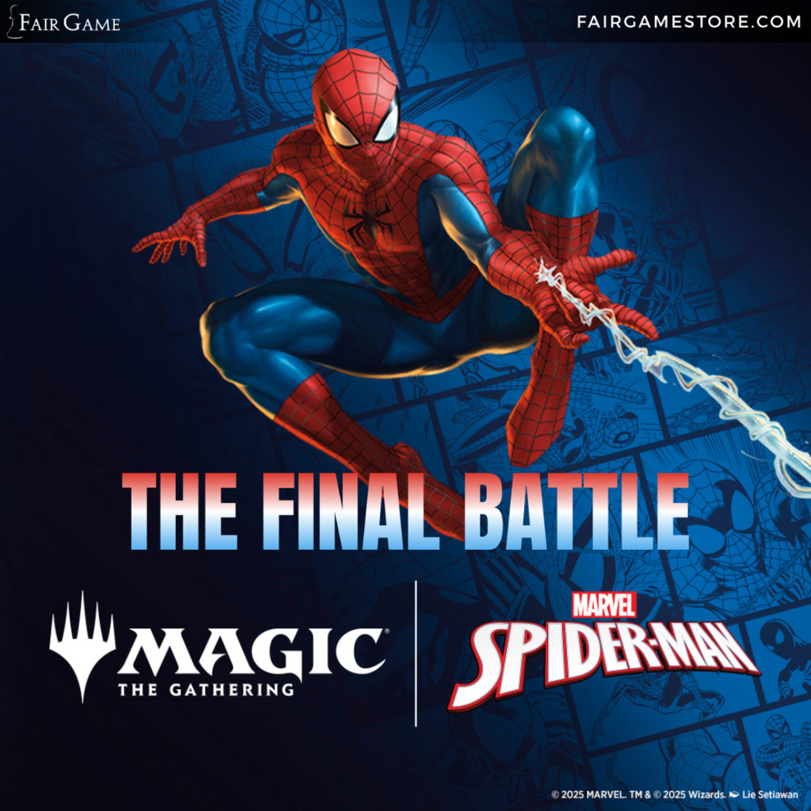 Wizards of the Coast Admission: Magic the Gathering Presents Marvel's Spider-Man - The Final Battle: Geneva, Saturday, November 8th (1:00 PM)