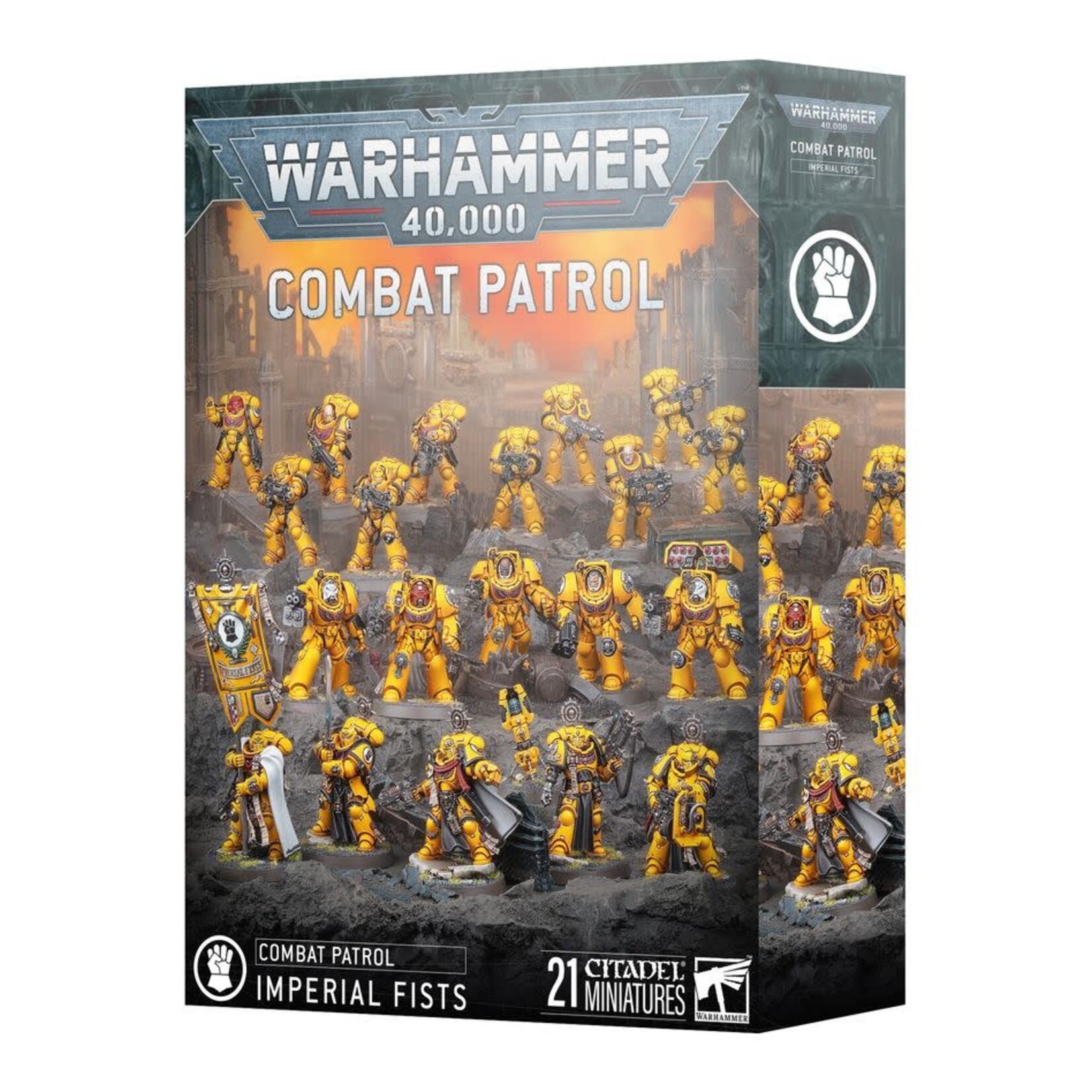 Games Workshop Warhammer 40k: Imperial Fists – Combat Patrol