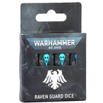 Games Workshop Warhammer 40k: Raven Guard – Dice Set