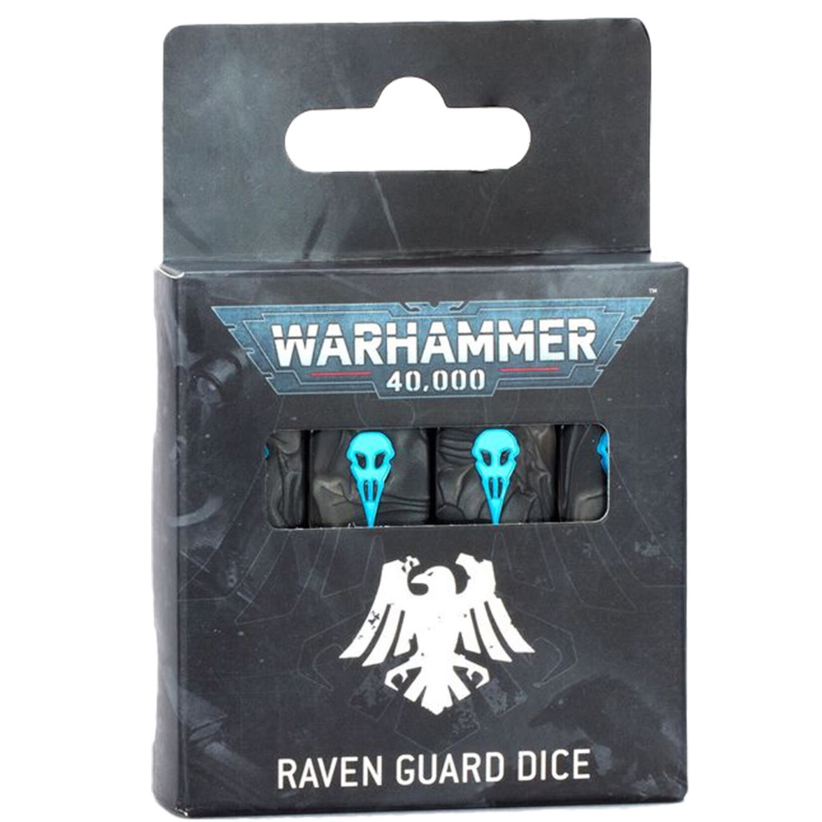Games Workshop Warhammer 40k: Raven Guard – Dice Set