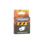 Games Workshop Warhammer 40k: Salamanders – Dice Set