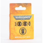 Games Workshop Warhammer 40k: Imperial Fists – Dice Set