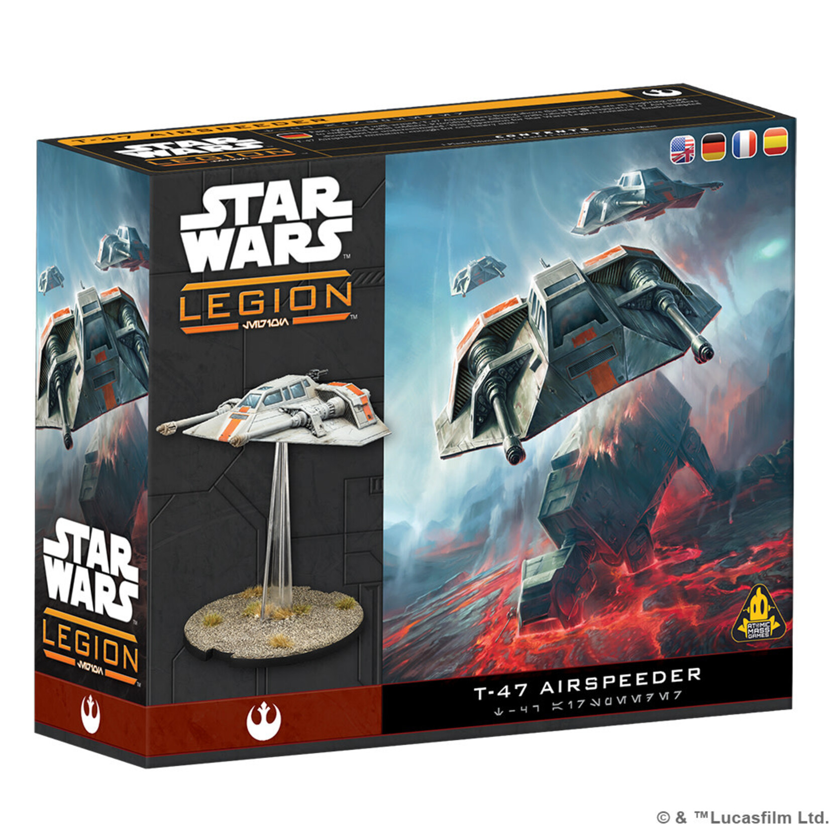 Fantasy Flight Games Star Wars Legion: Rebels - T-47 Airspeeder