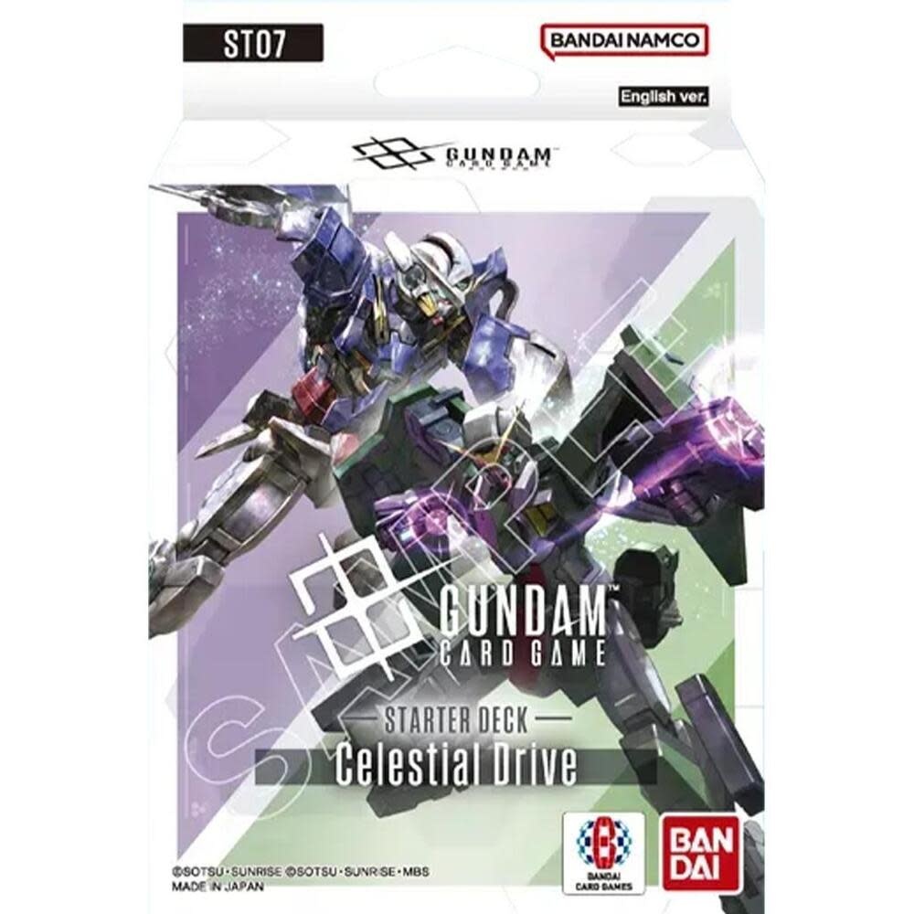 Gundam TCG Starter Deck 07: Celestial Drive | Fair Game - Fair Game Gundam TCG Starter Deck 07: Celestial Drive | Fair Game - Fair Game