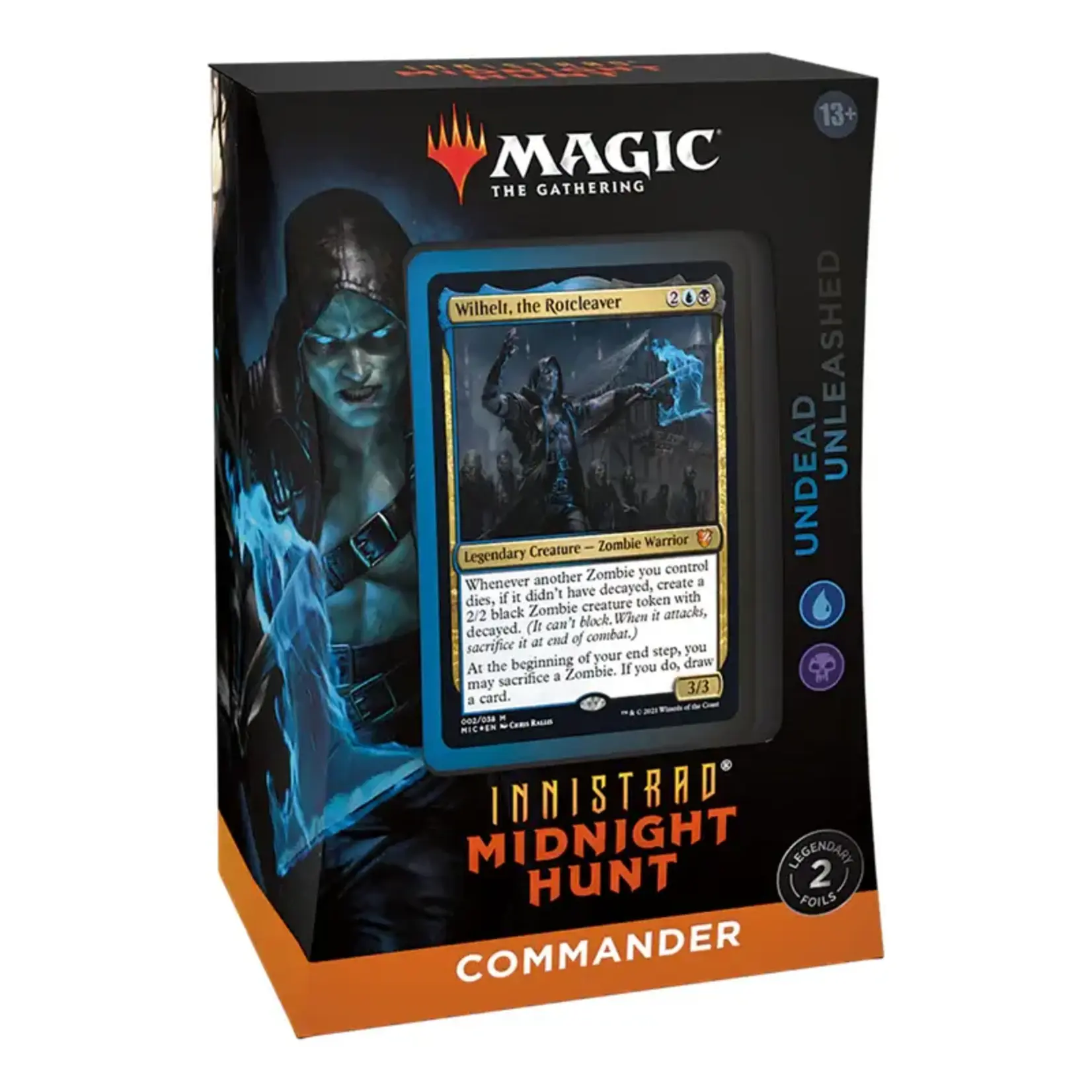Wizards of the Coast Magic the Gathering: Midnight Hunt Commander Deck - Undead Unleashed