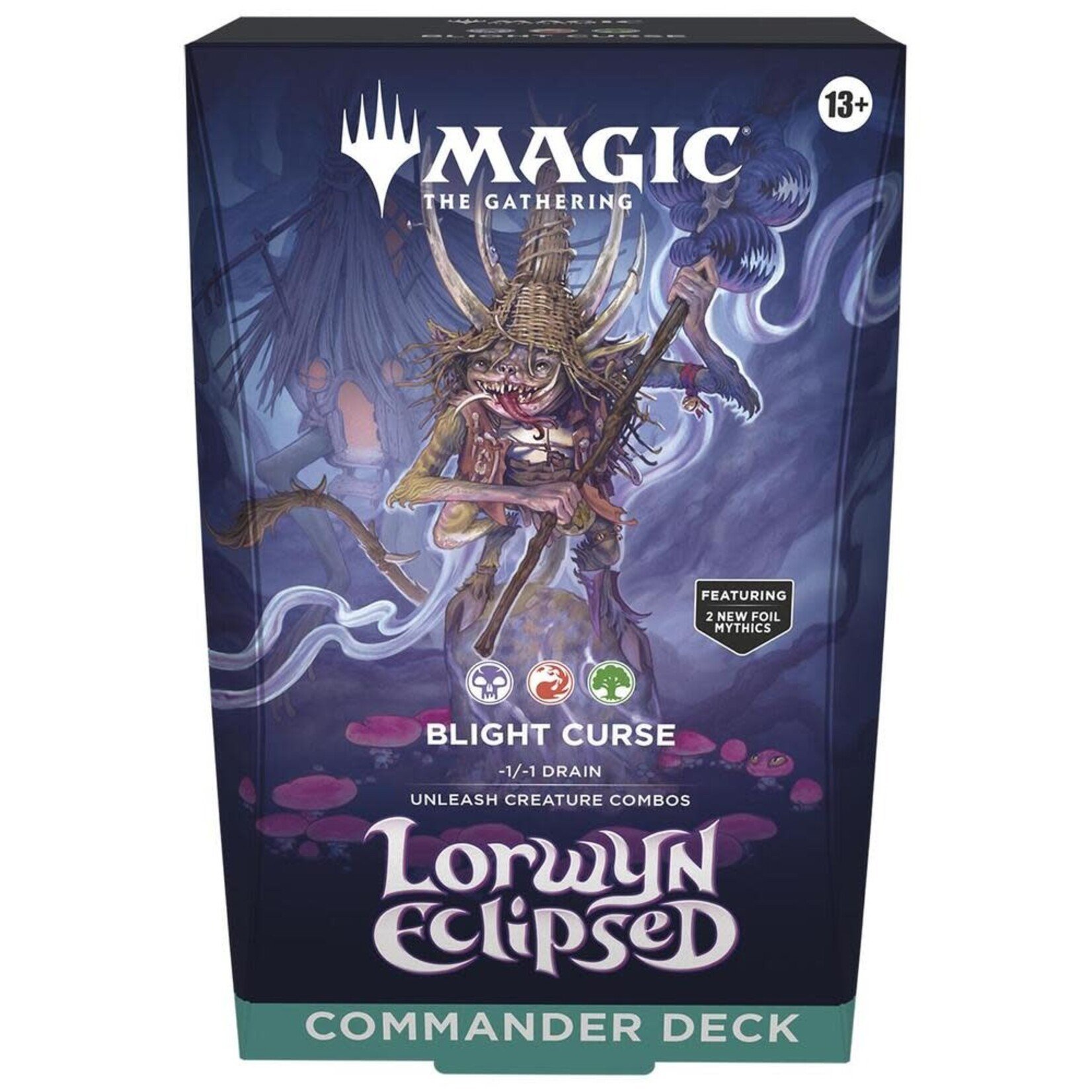 Wizards of the Coast Magic the Gathering: Lorwyn Eclipsed - Commander Deck: Blight Curse